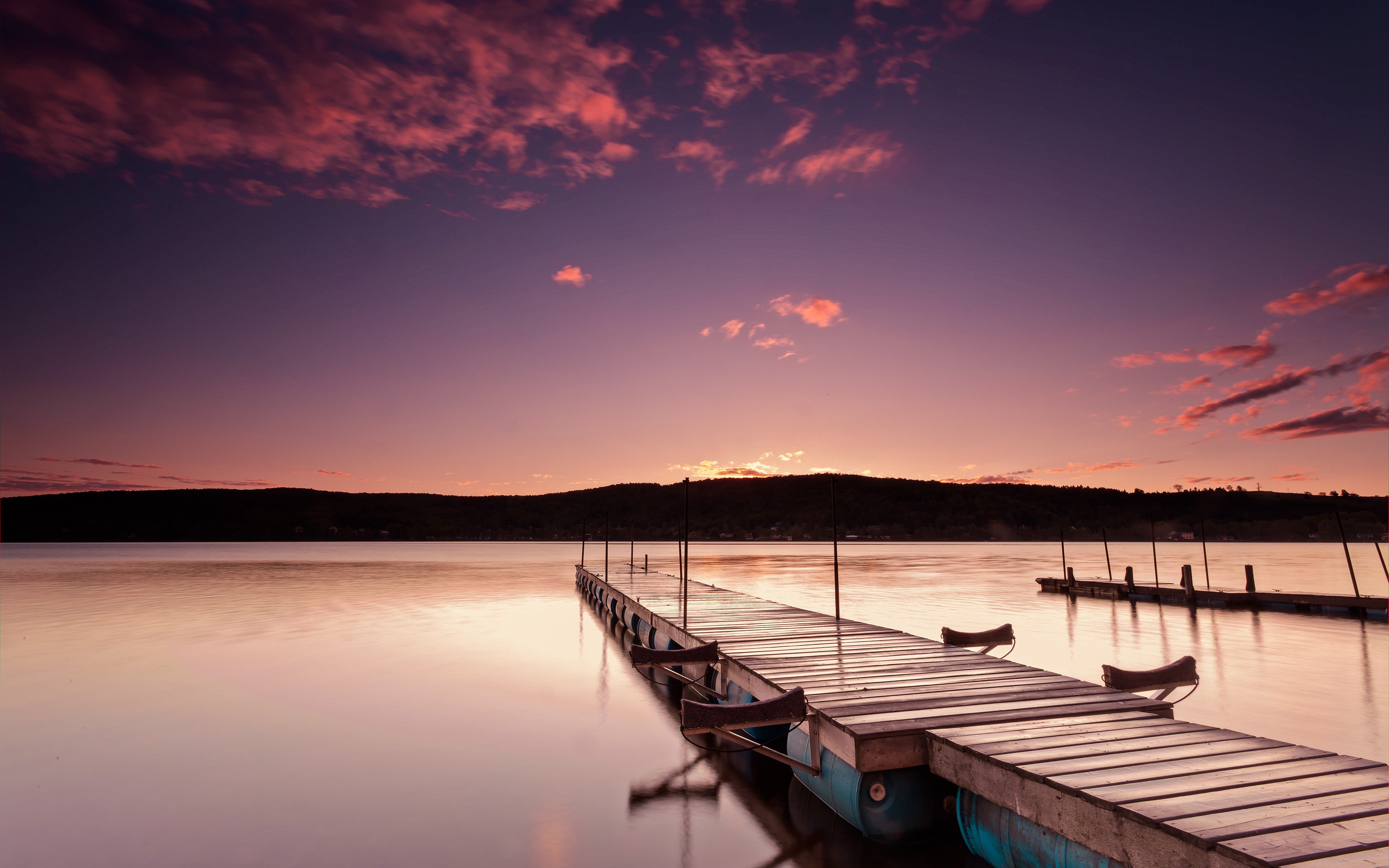 sunrise landscapes nature coast piers Canada calm Quebec lakes HDR photography sea wallpaper