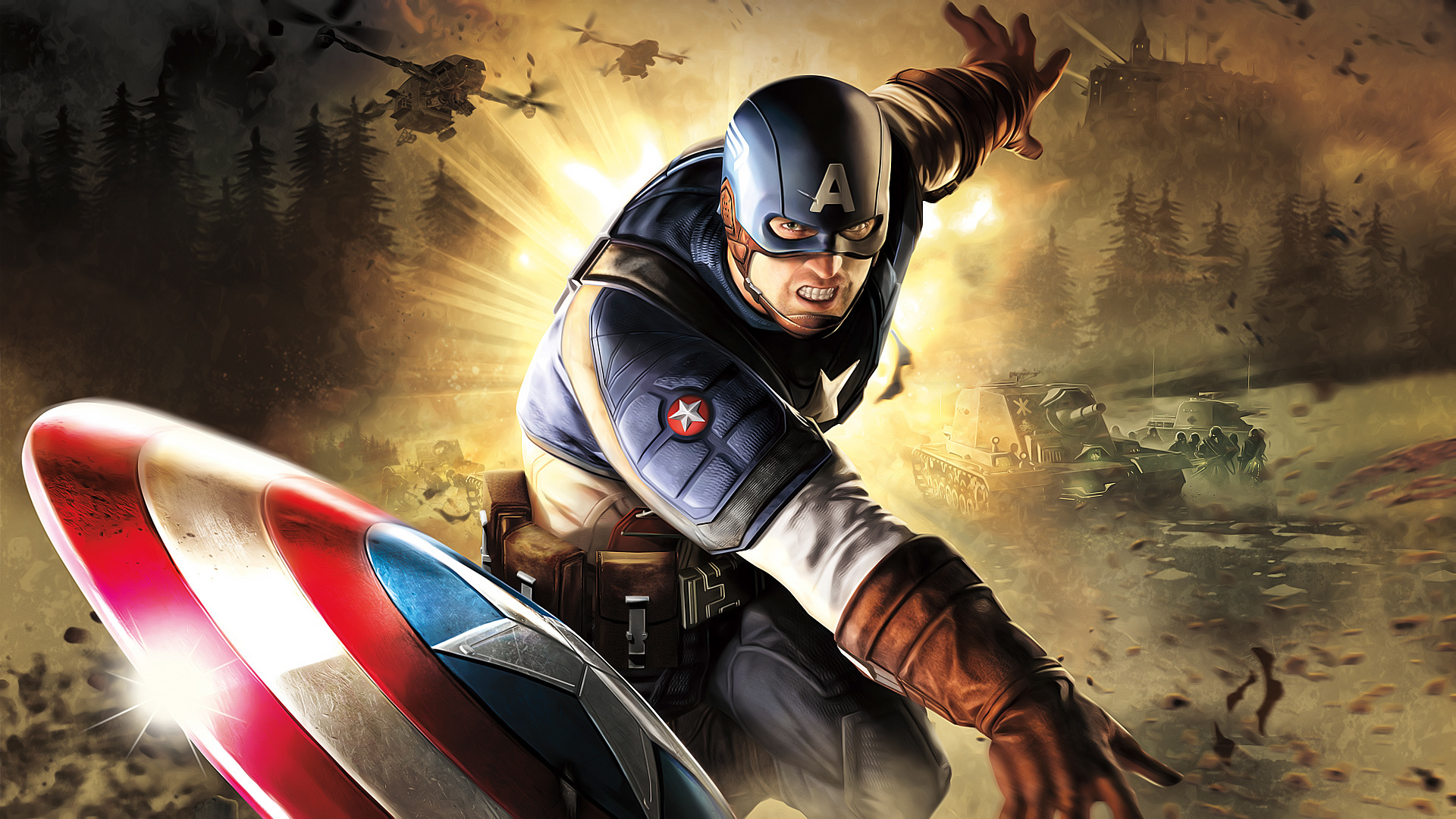 HD Wallpaper | Background ID:211685. 1920x1080 Comics Captain America
