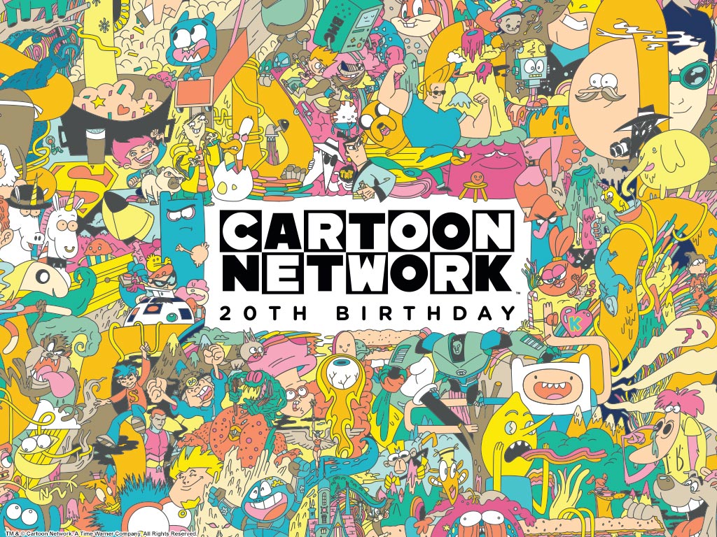 Cartoon Network Cartoon Network's 20 birthday wallpaper