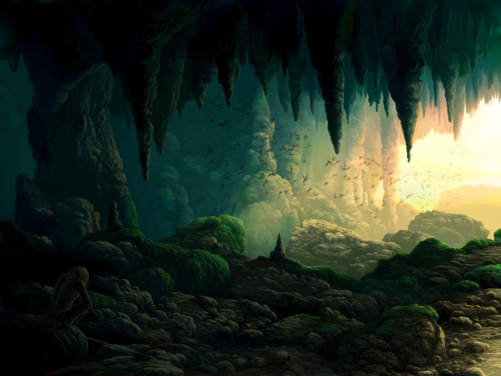 Fantasy Cave Wallpaper Picture Wallpaper