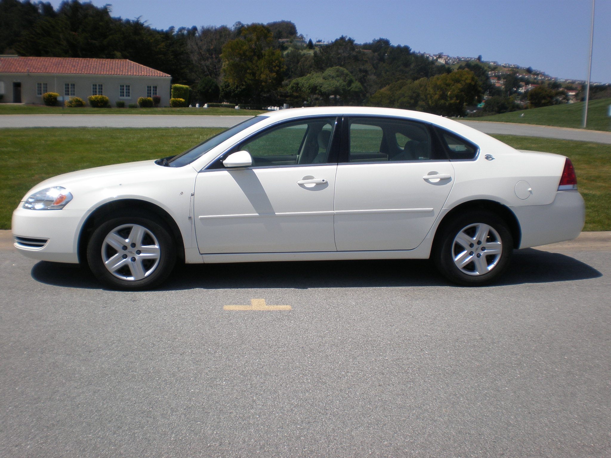 File:White Chevrolet Impala LS side.JPG