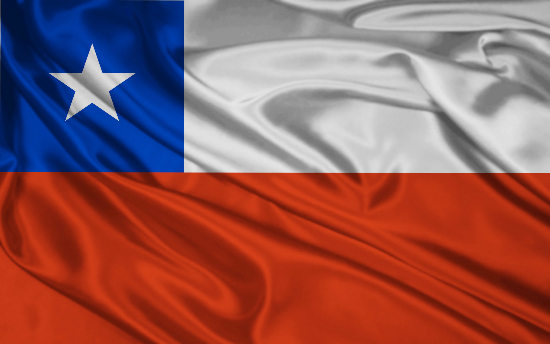 Chile Flag Wallpaper