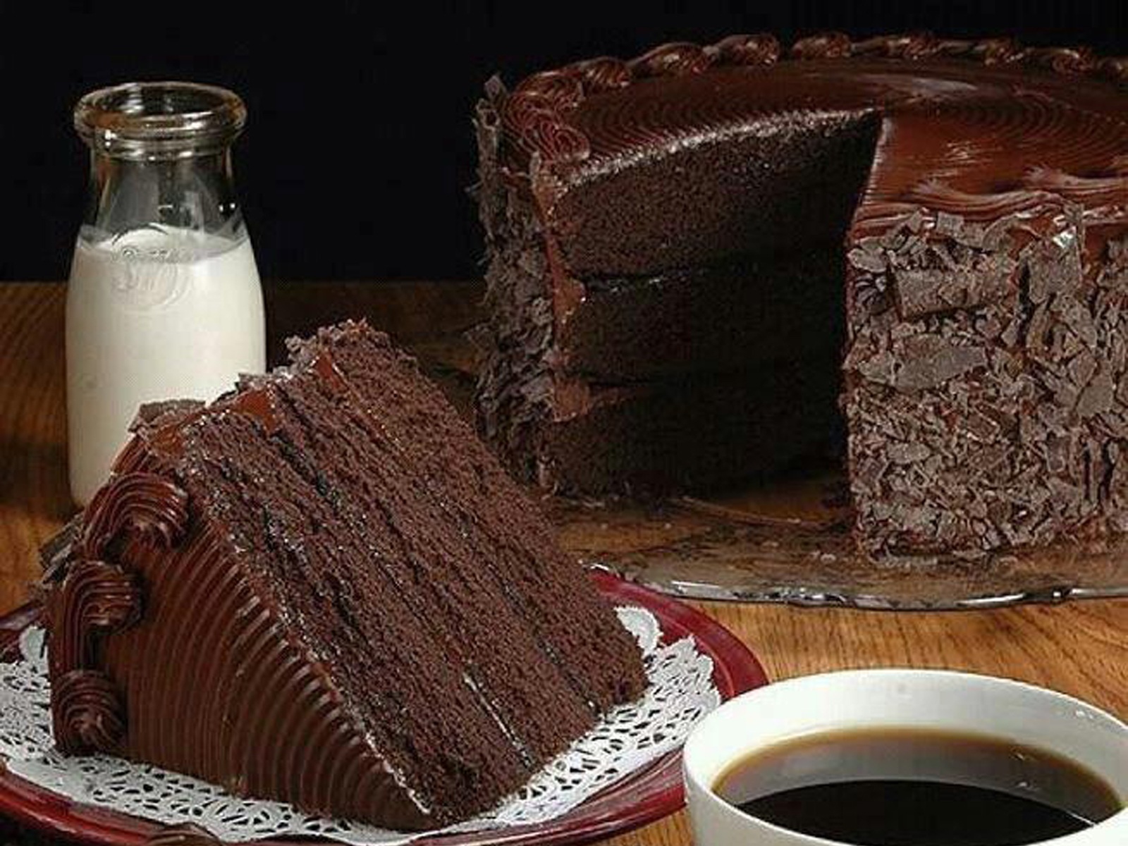 Cakes. chocolate cake