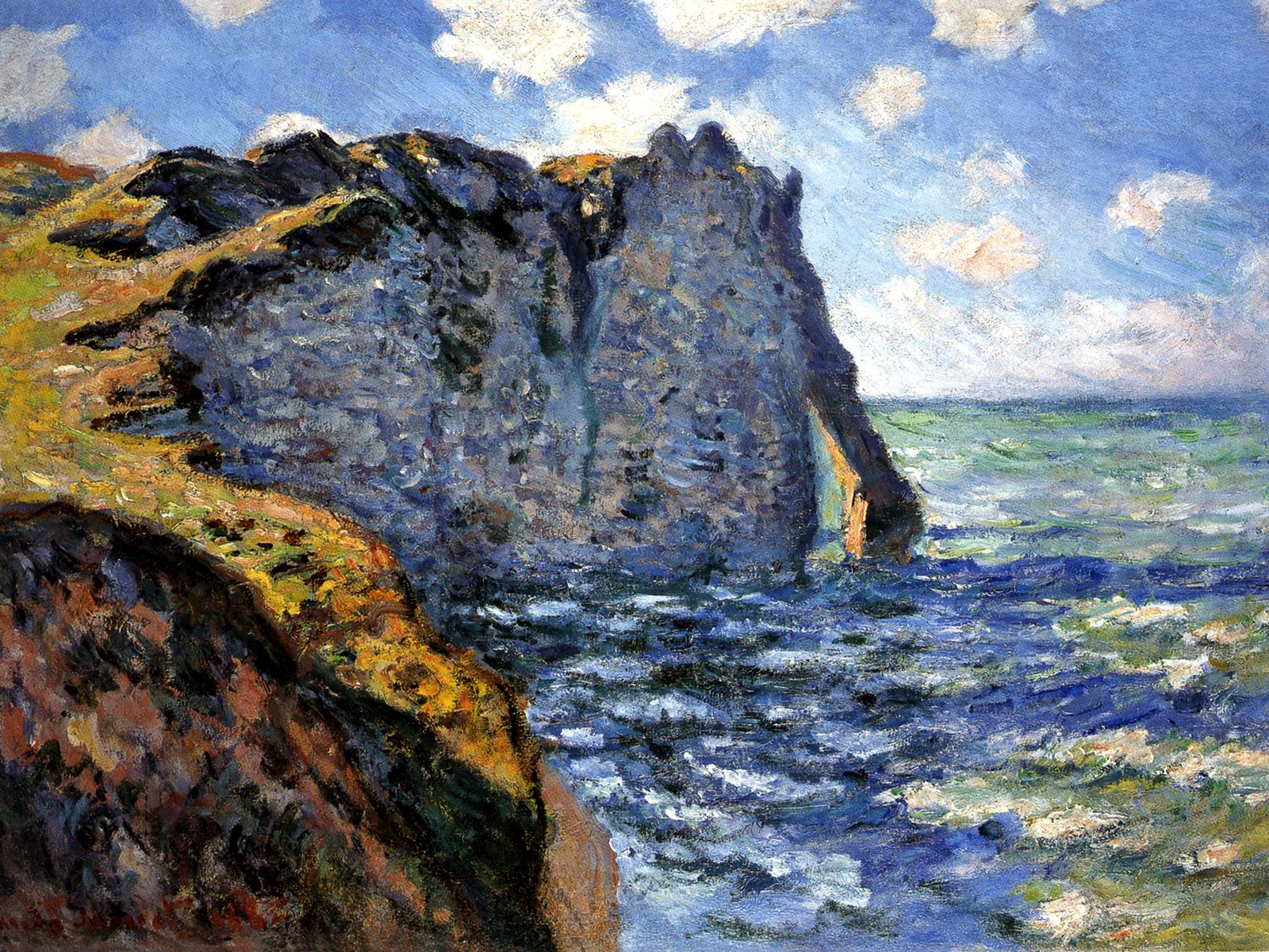 The Manneport - Claude Monet