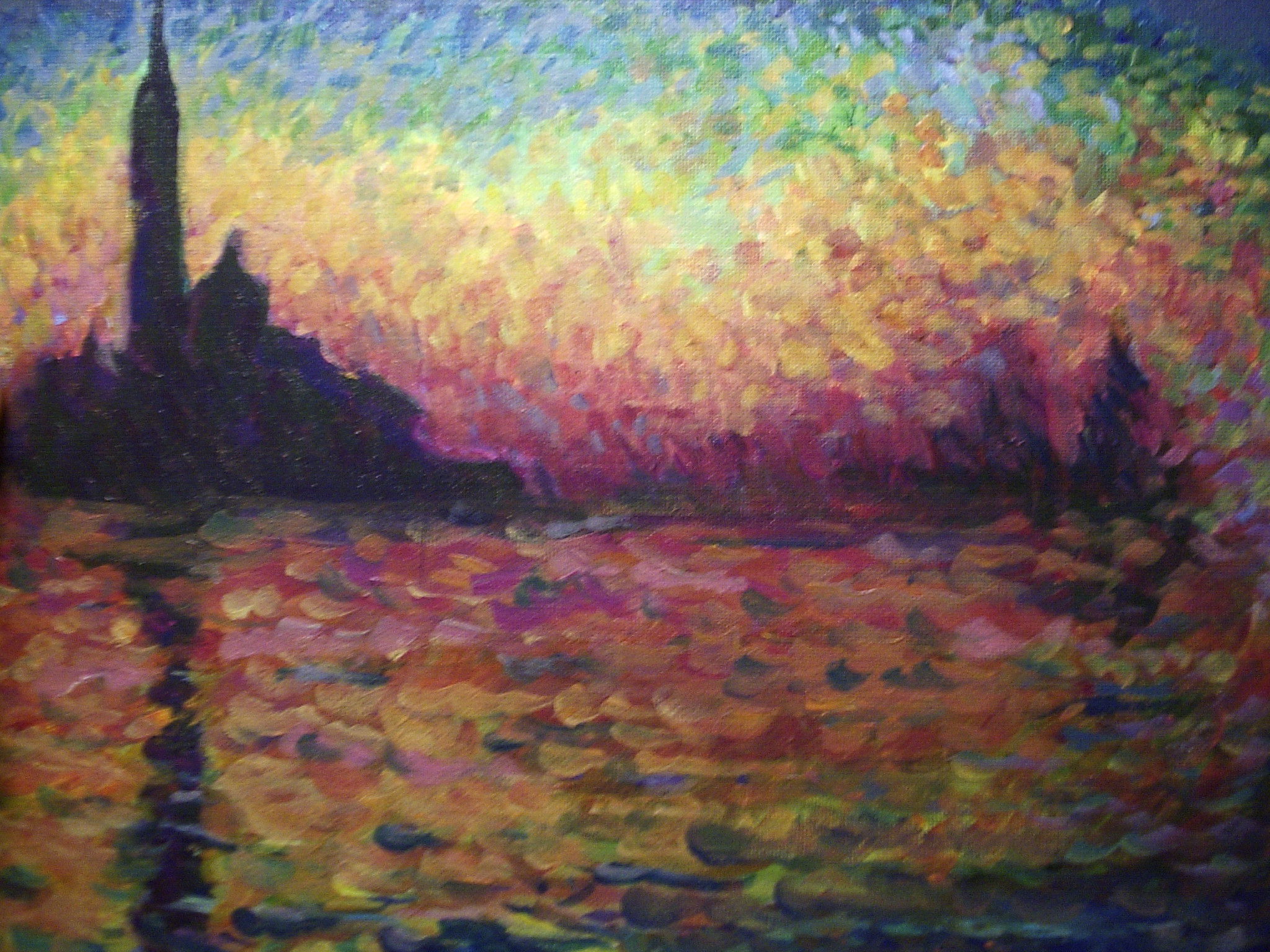 original wallpaper download: Painting Claude Monet - Wassabi - 2048x1536
