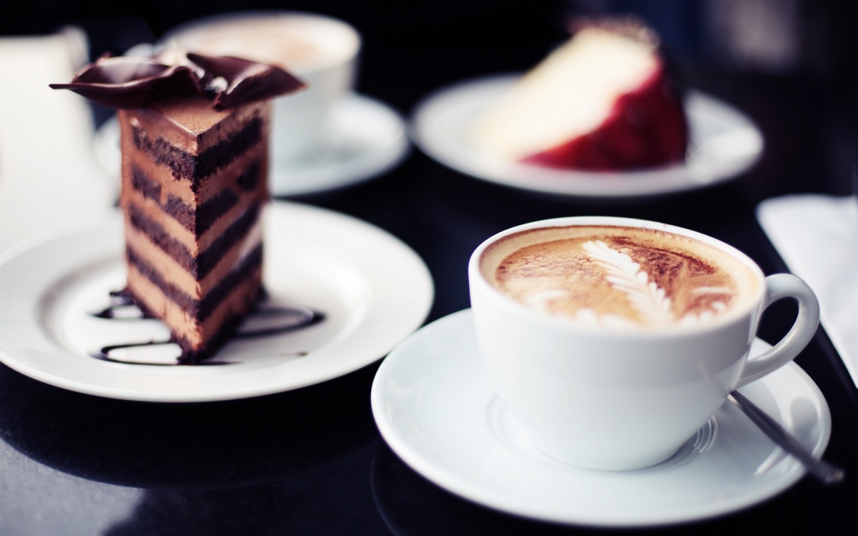Coffee Cup Piece of Cake
