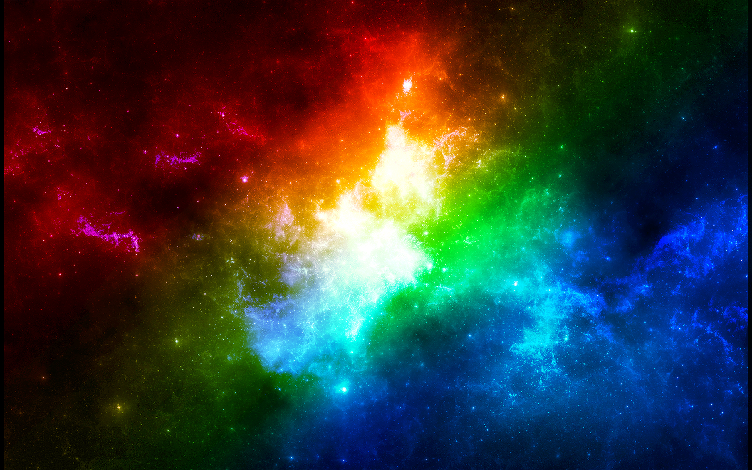 Colorful space art