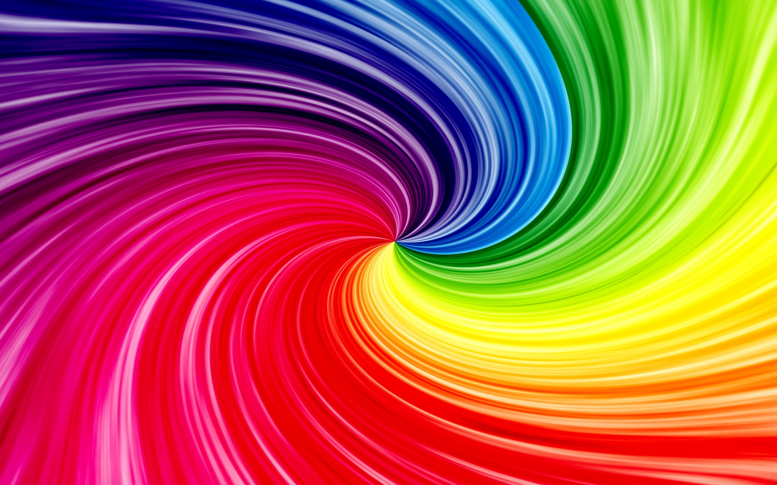 Colorful spirals Wallpaper in 2560x1600 Widescreen