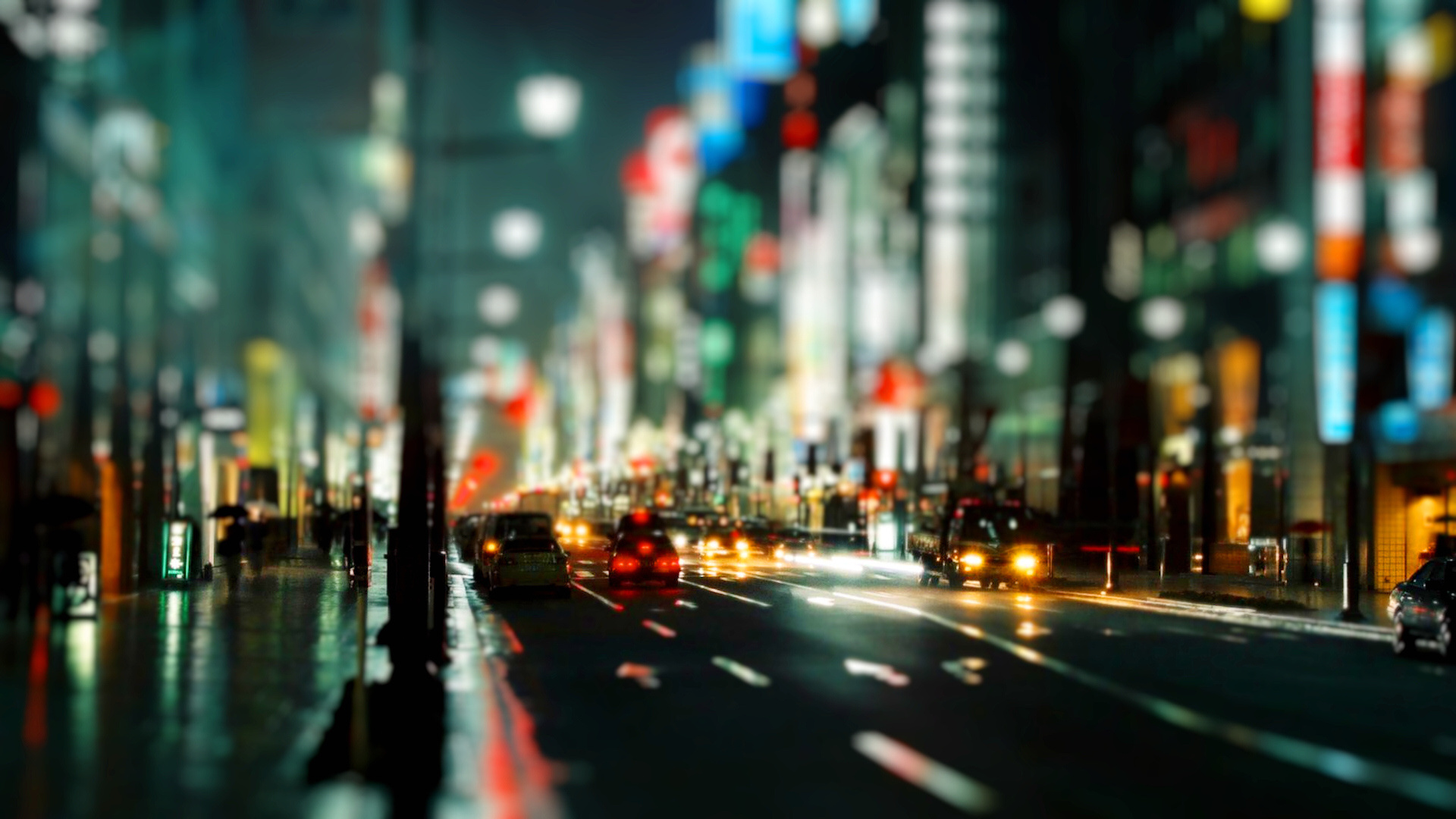 Street lights, Abstract, City, Colours, Cool, Evening, Lights, Night