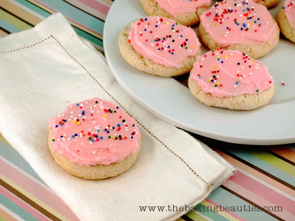 Gluten Free Sour Cream Sugar Cookies from The Baking Beauties