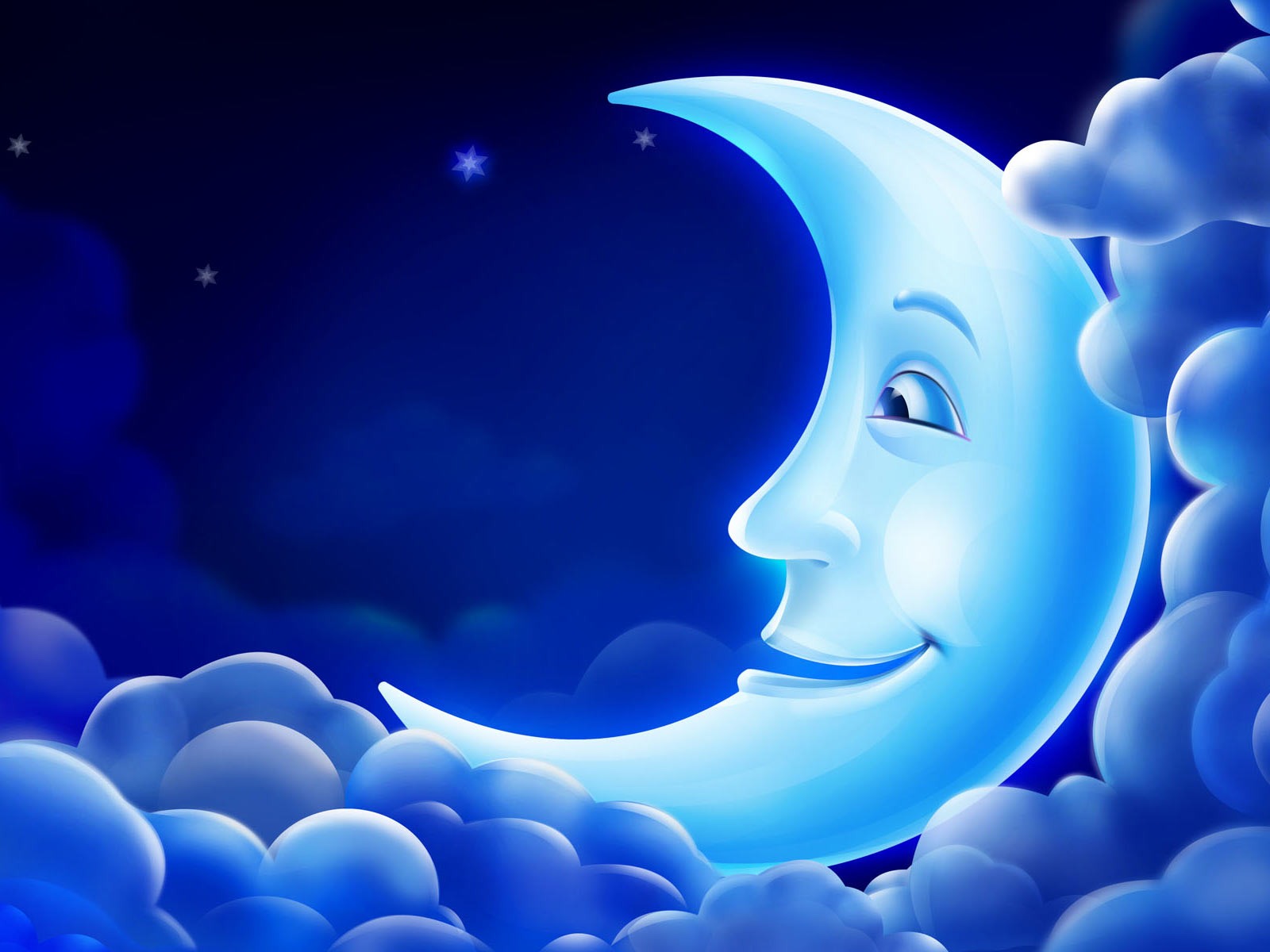 animated crescent moon image