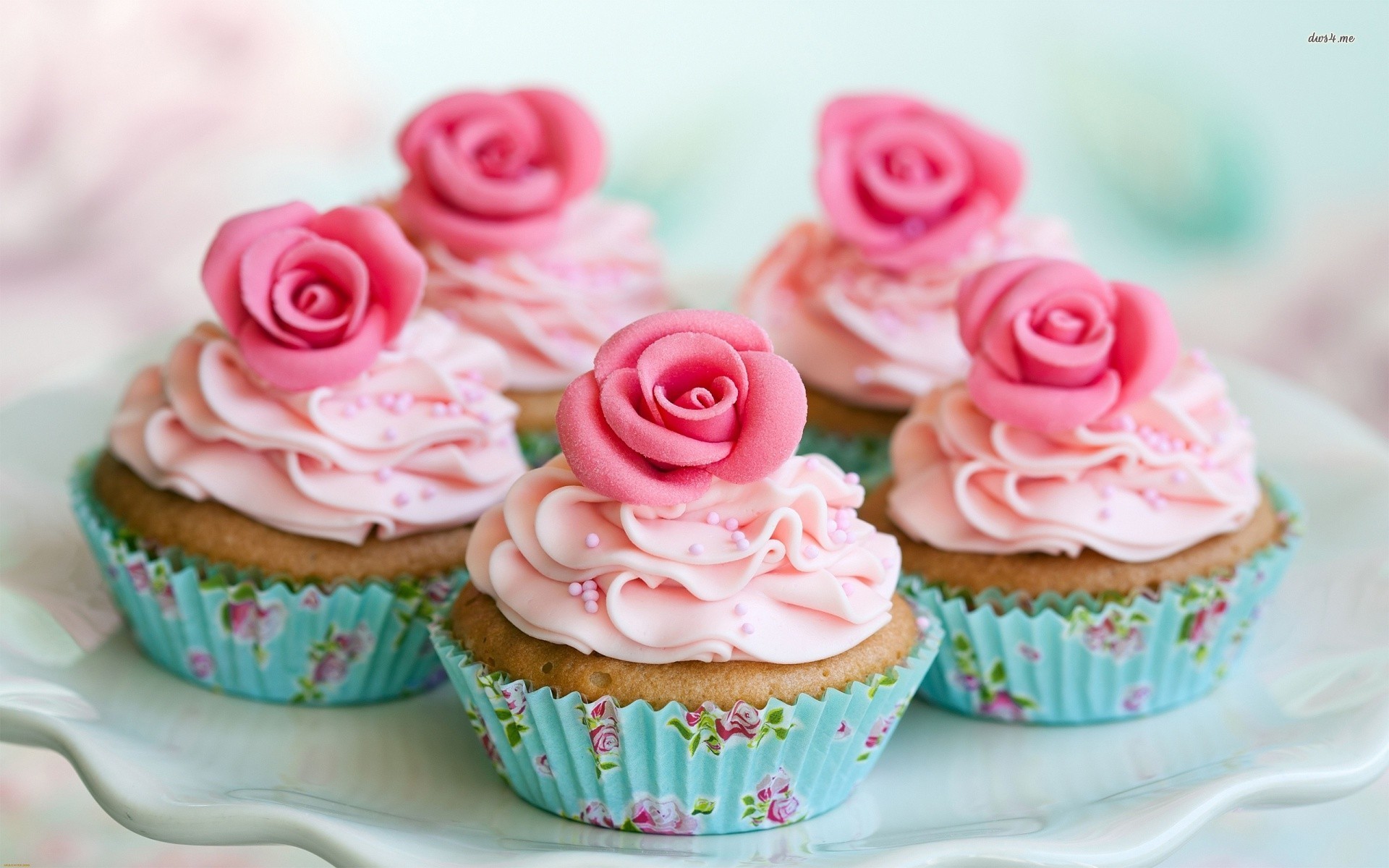 Blue and Pink Cupcake Backgrounds