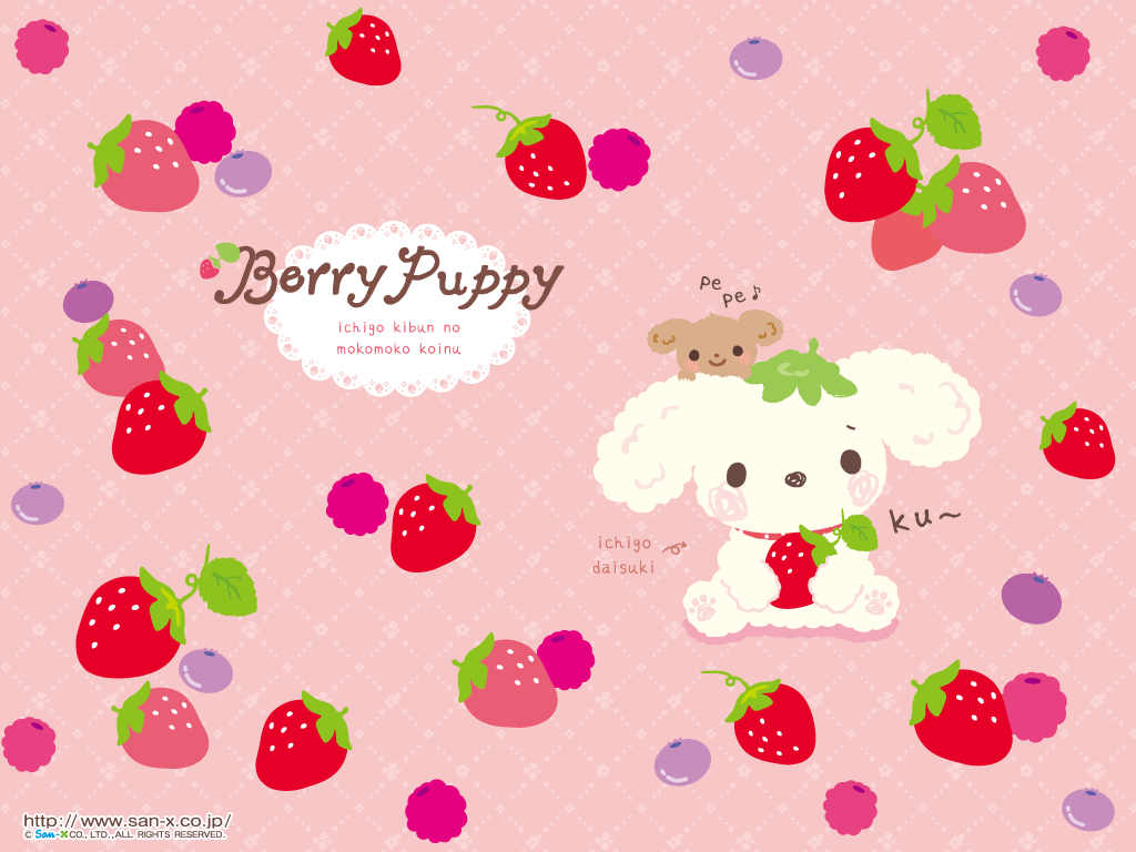 Berry Puppy Wallpaper Scroll down slightly to see more under "You May Like"