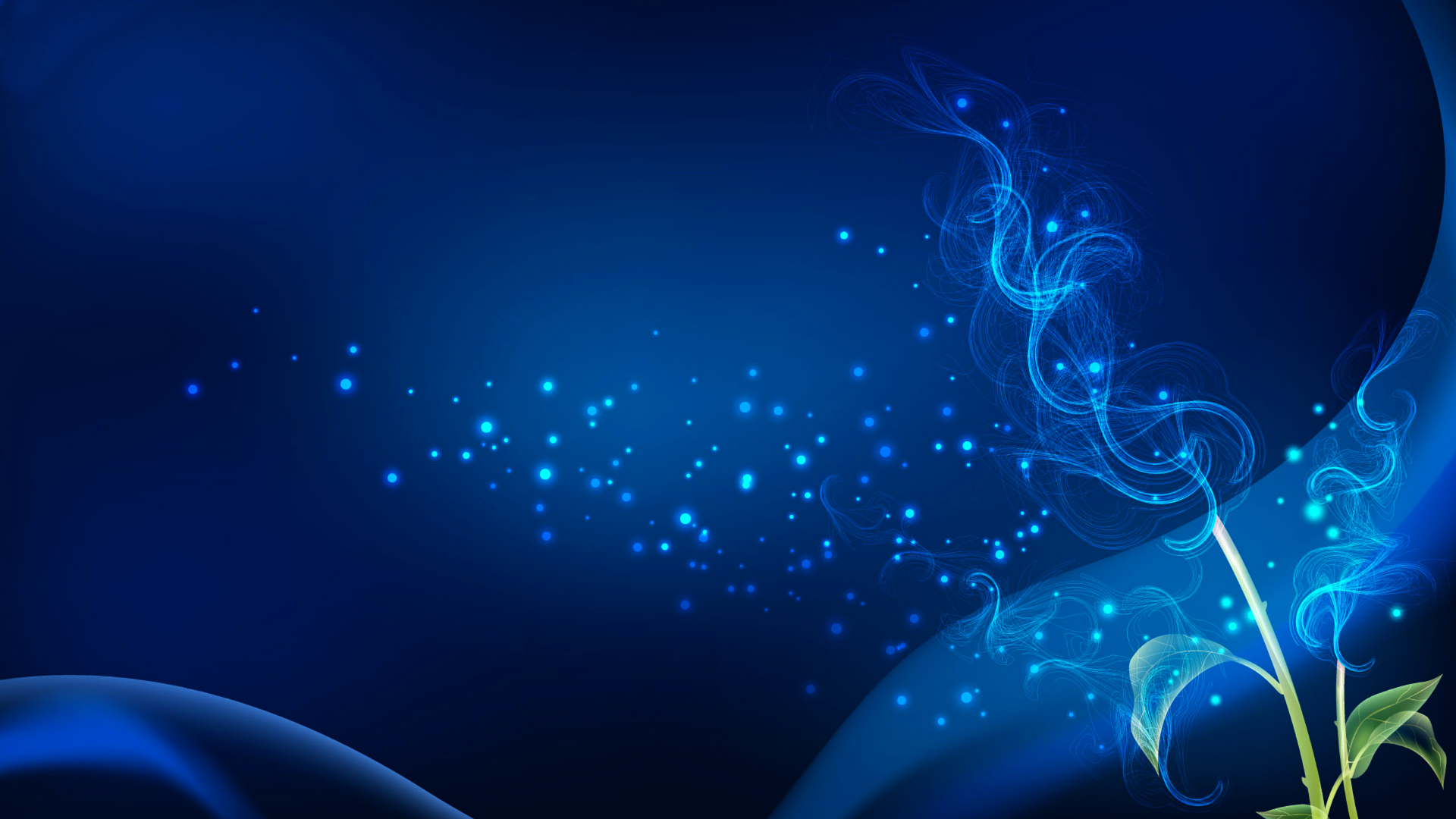 Abstract Blue Wallpaper Lines Motion Blur 1920x1080px