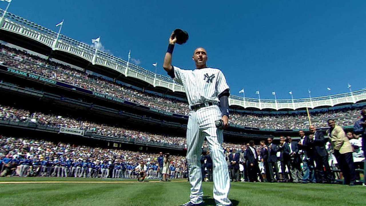 Paying Re2pect: Jeter thanked in Bronx