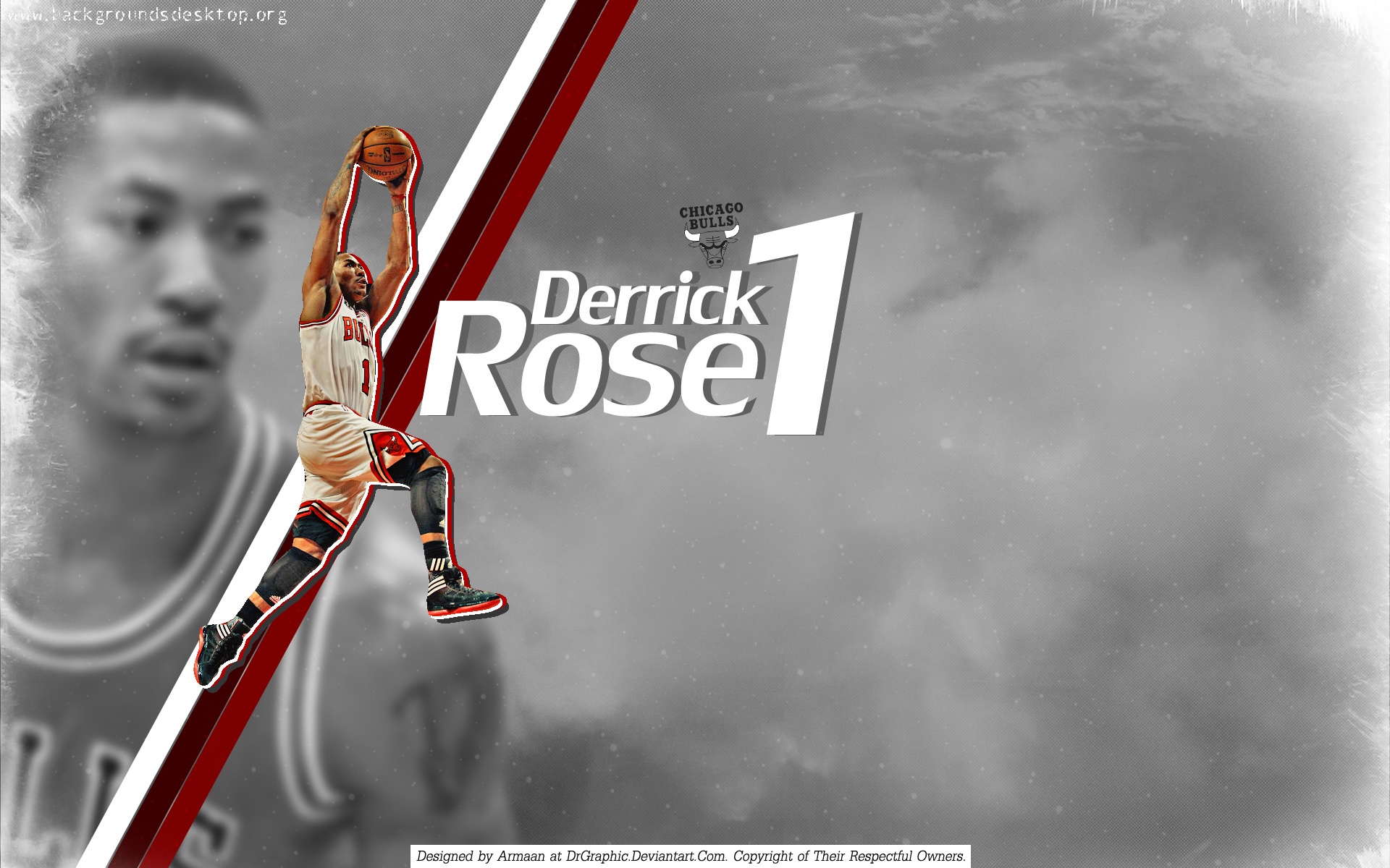 Derrick Rose Number 1 Players 17689 Hi-Resolution