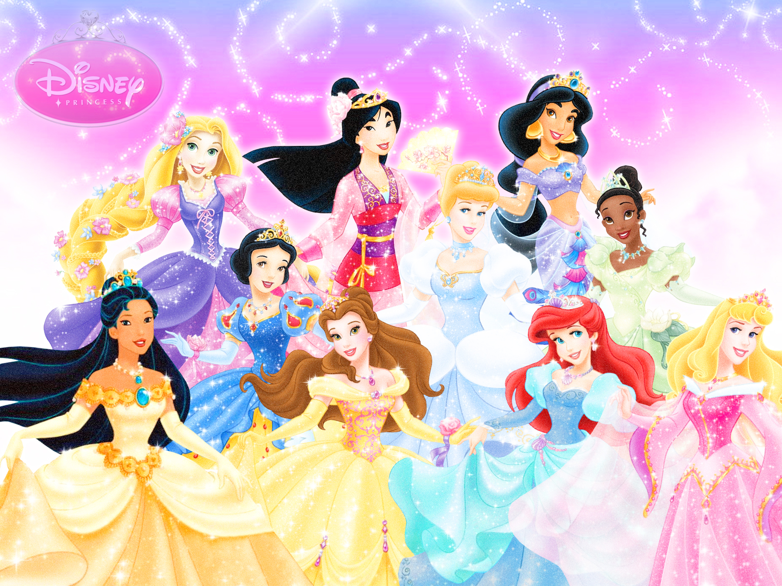 Disney Princess Ten Official Disney Princesses