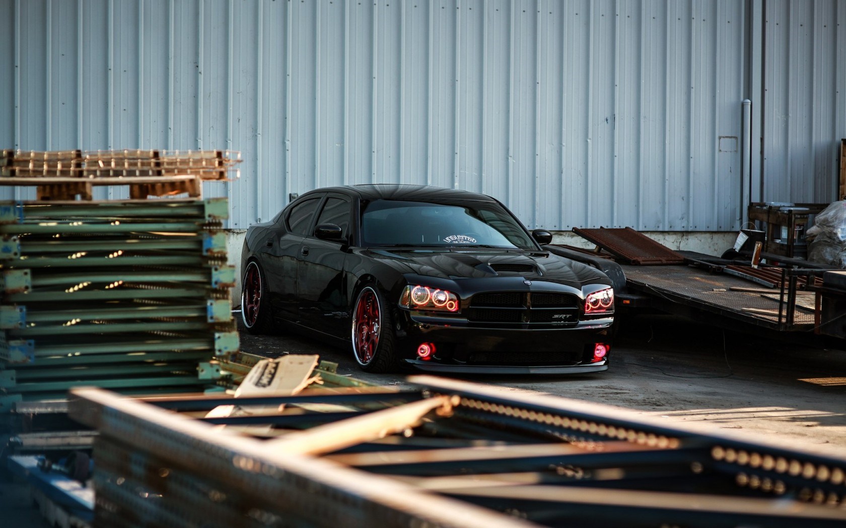 Dodge Charger Black Car Tuning