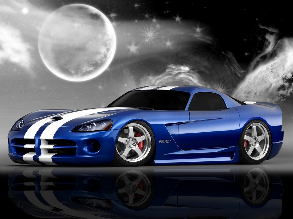 Viewing Gallery for Blue Dodge Viper Wallpaper 1024x768px