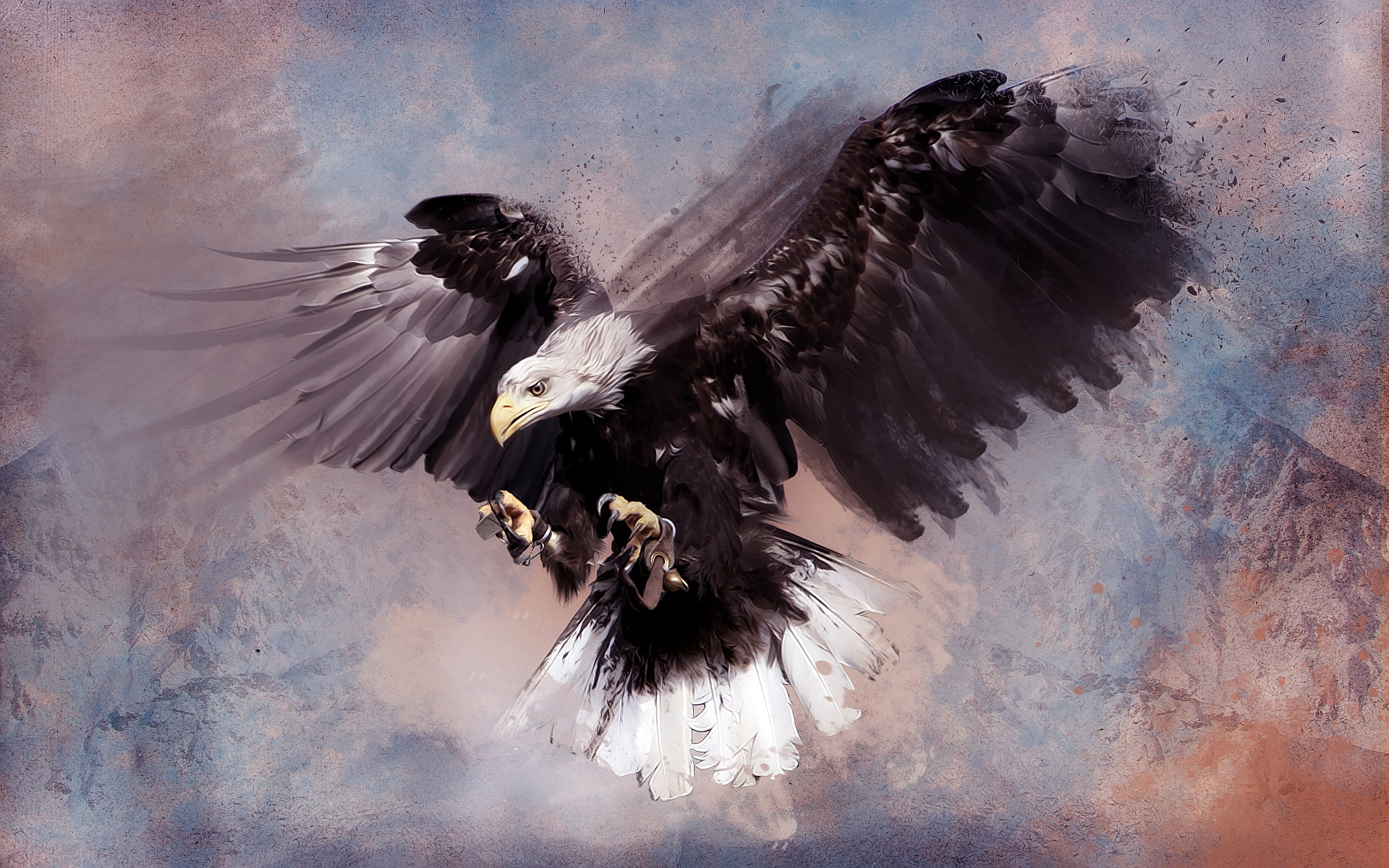 Eagle artwork painting
