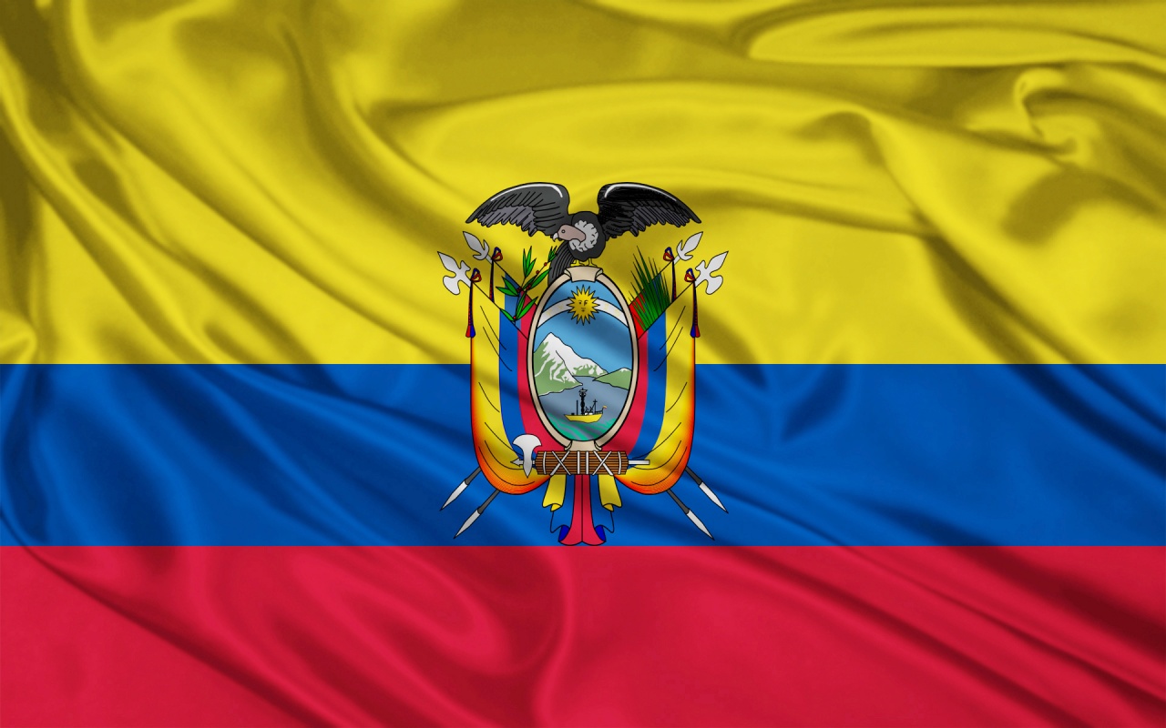 Ecuador Flag Wallpaper