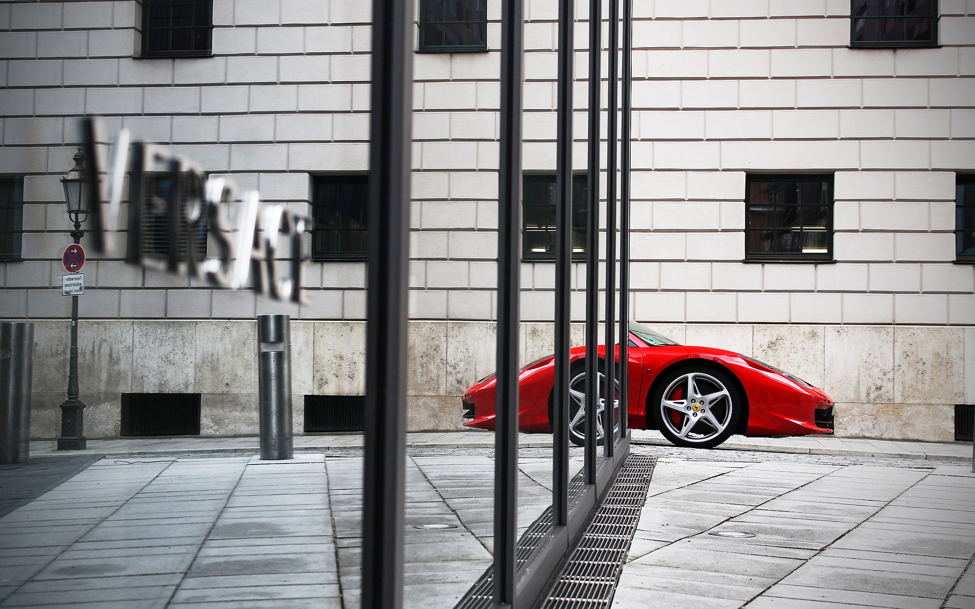 Ferrari 458 reflection