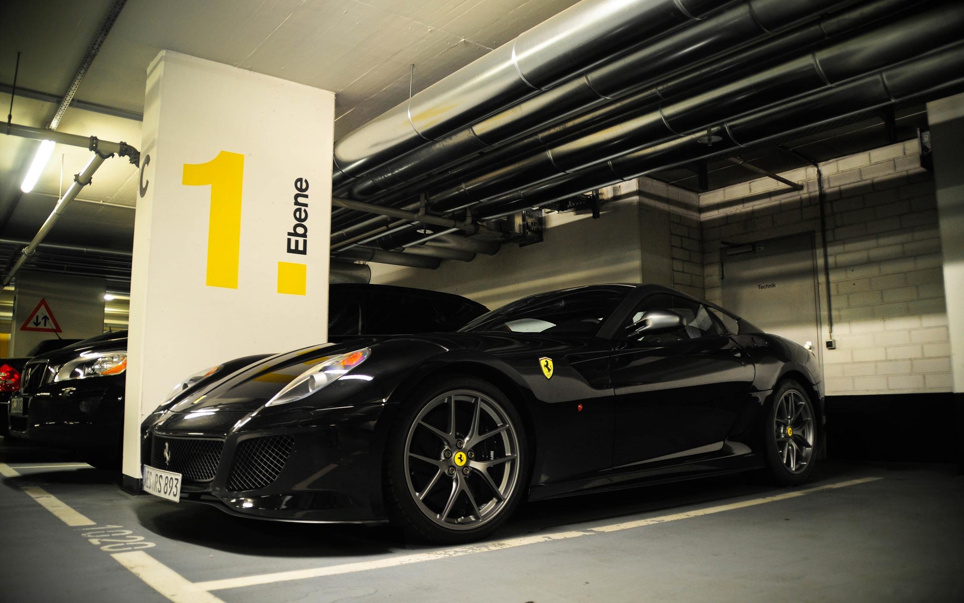 New Ferrari 599 GTO Black Best HD Picture