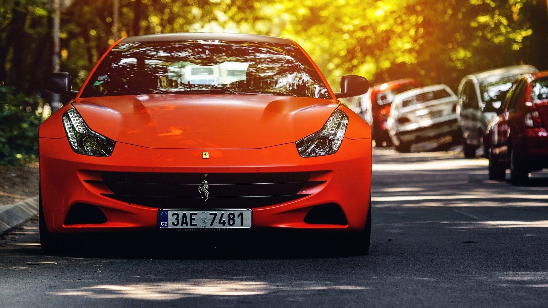 Ferrari FF Orange Car