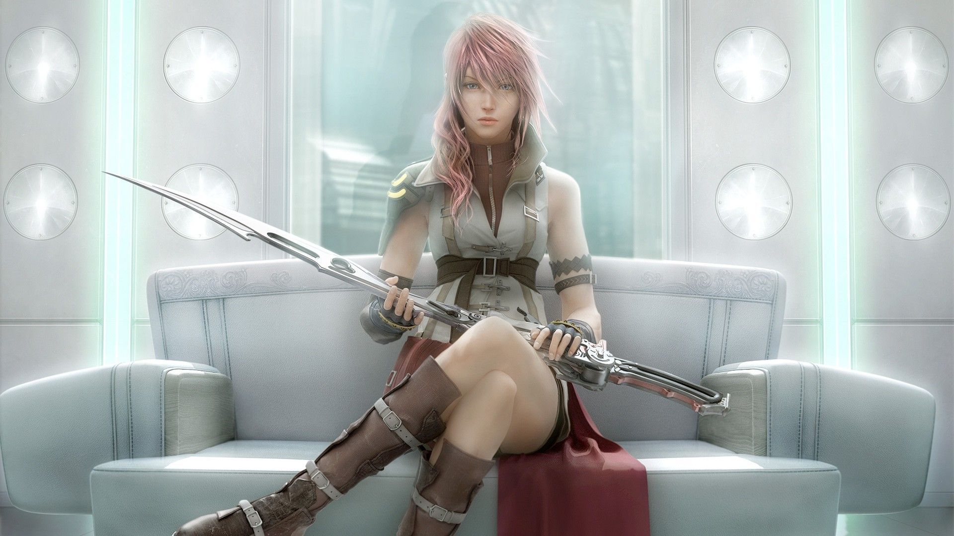 Lightning is the first character to specifically be designed as a female protagonist in any Final Fantasy game (remember, Terra was basically an accident ...