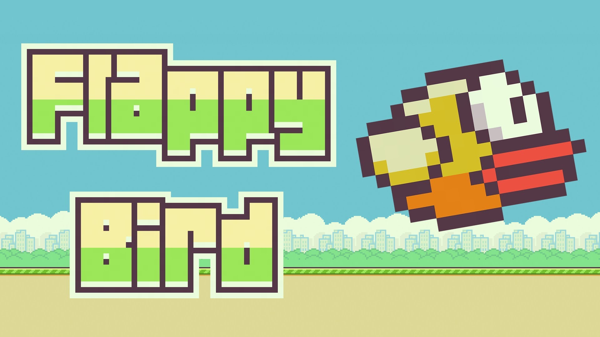 Фон игры flappy bird