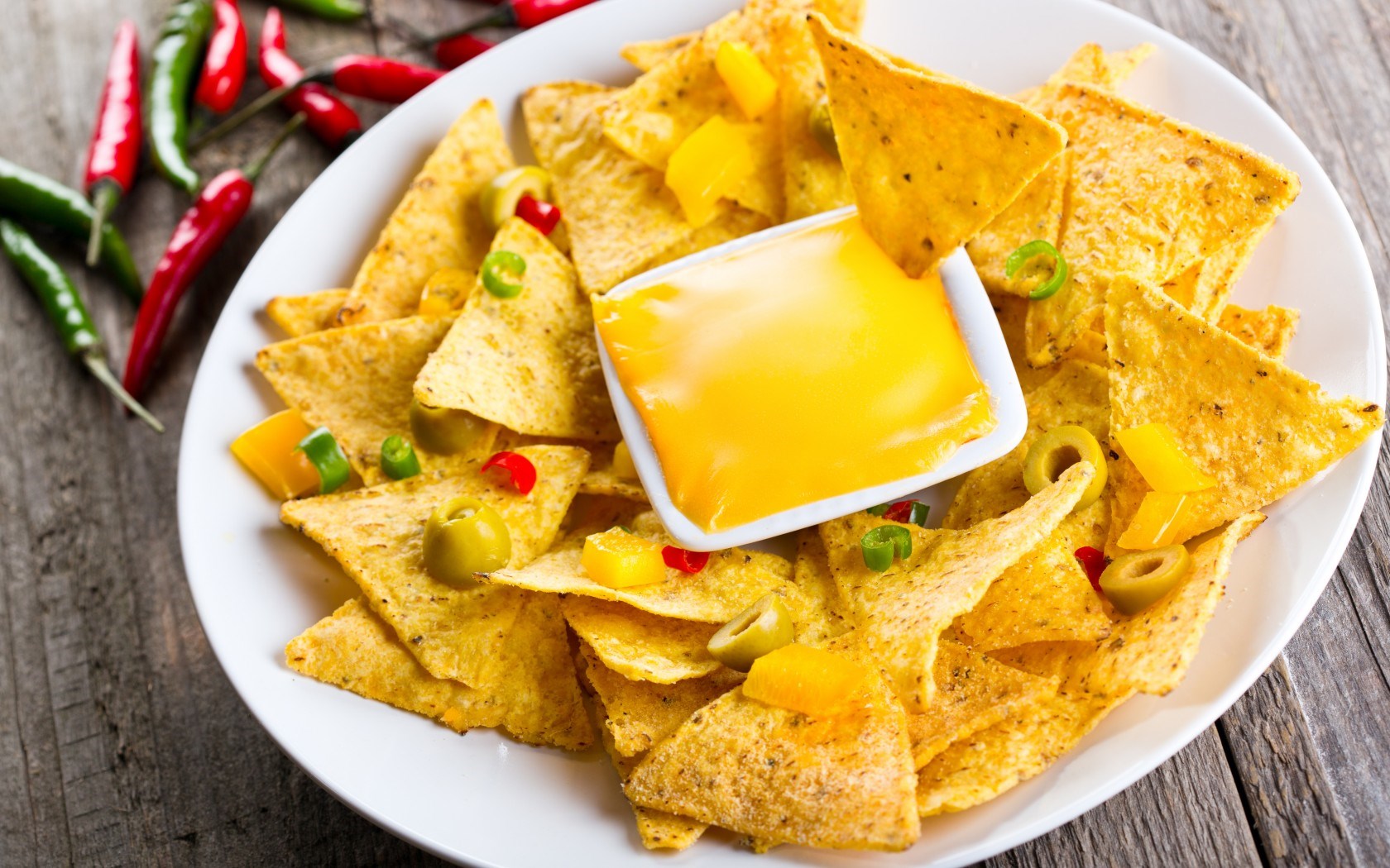 food-mexican-chips-snacks-cheese-spices-olives-wallpaper-1680x1050