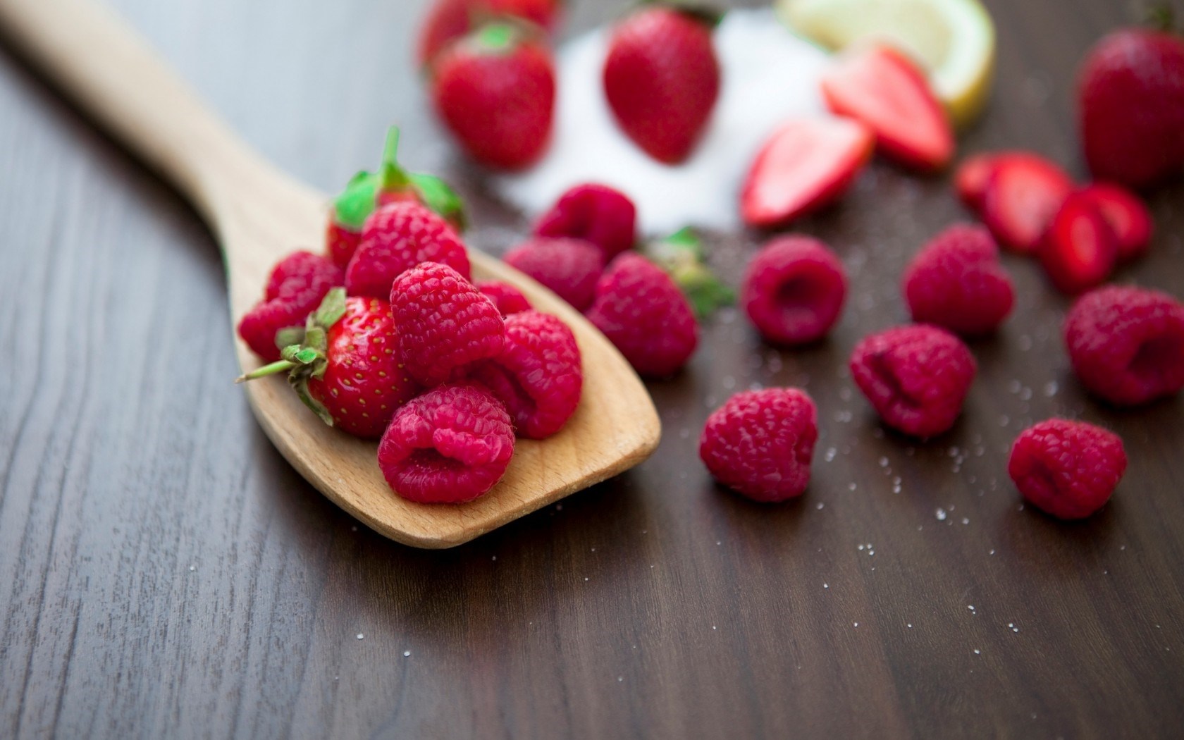Food Raspberries Strawberries Berry