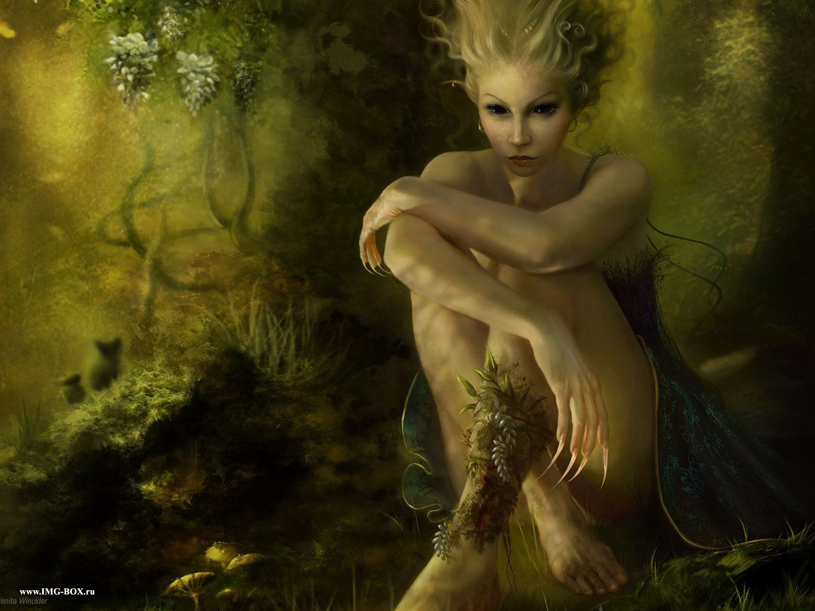 Forest fairy - Best wallpapers on your desktop: Fantasy