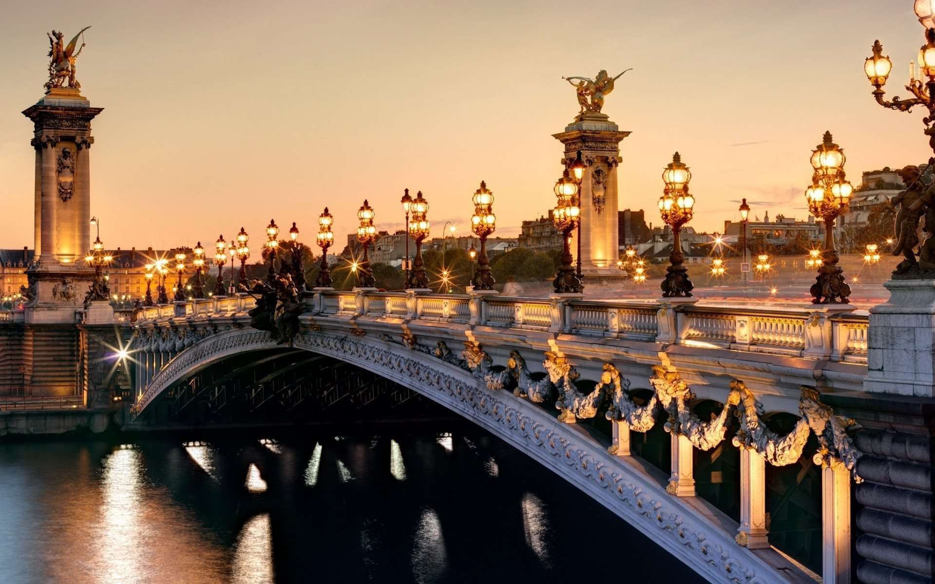 Pont Alexandre Iii France Wallpaper Hd Widescreen High Quality