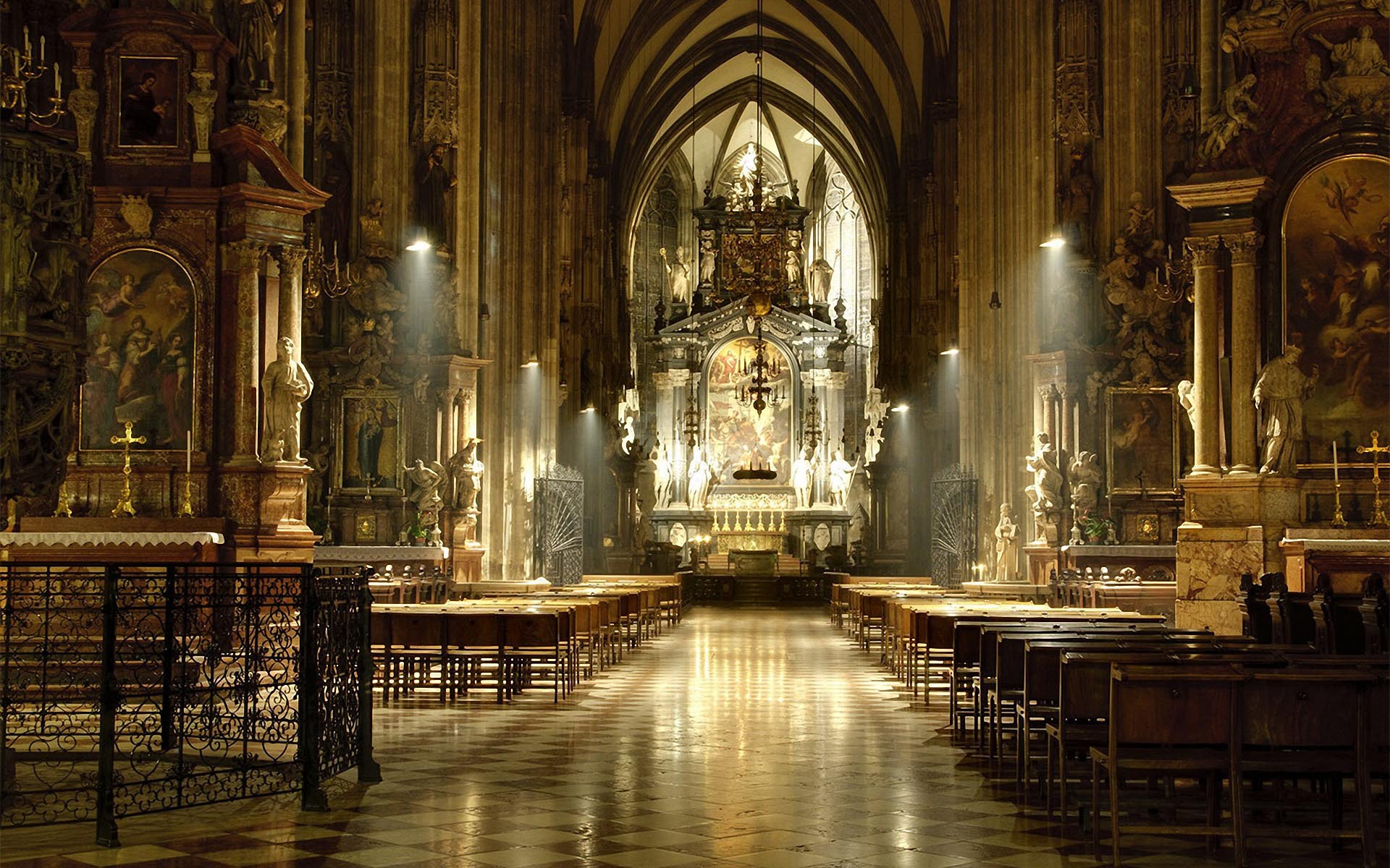 Free Cathedral Wallpaper