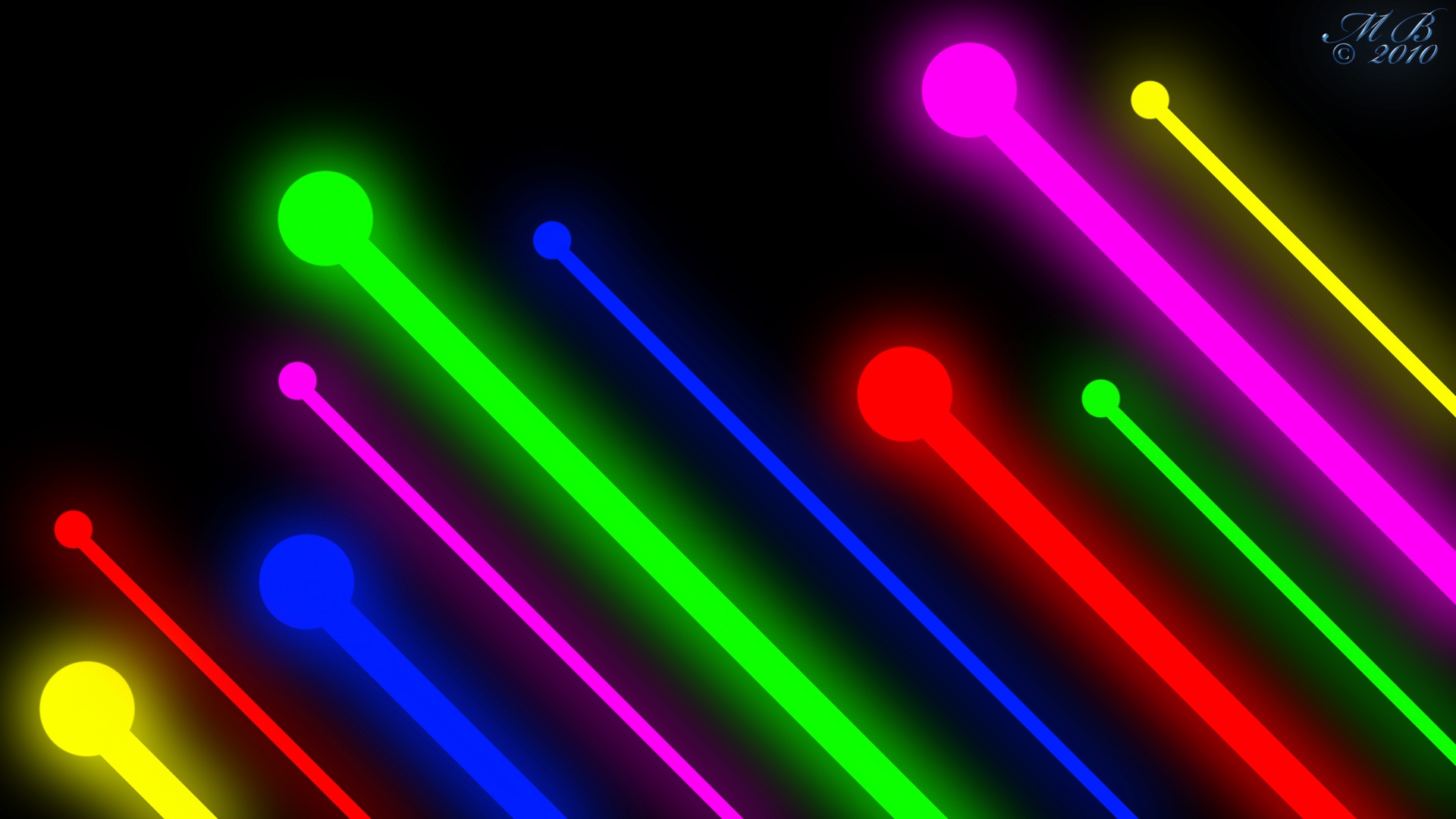 Cocktail Yoshiwagir Neon Lights Wallpaper Details and Download Free