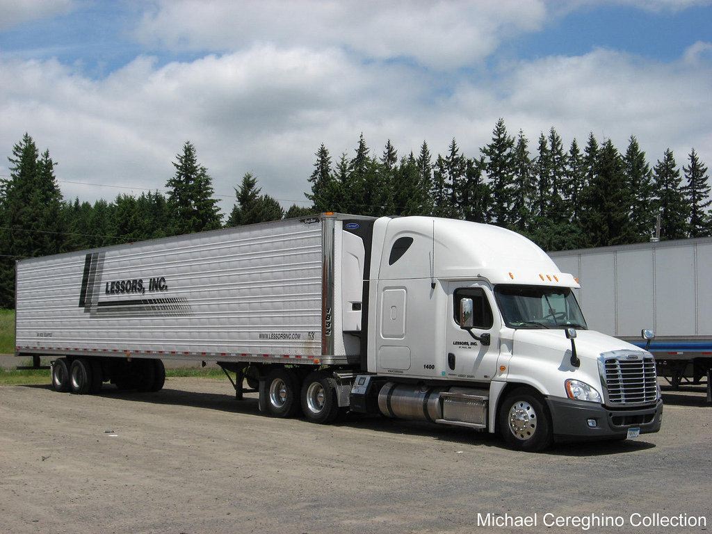 ... Lessors Inc. Freightliner Cascadia, Truck 1400 | by Michael Cereghino (Avsfan118)