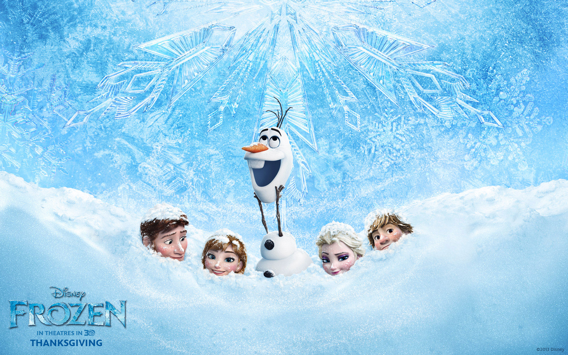 Frozen Movie poster payoff Wallpaper HD