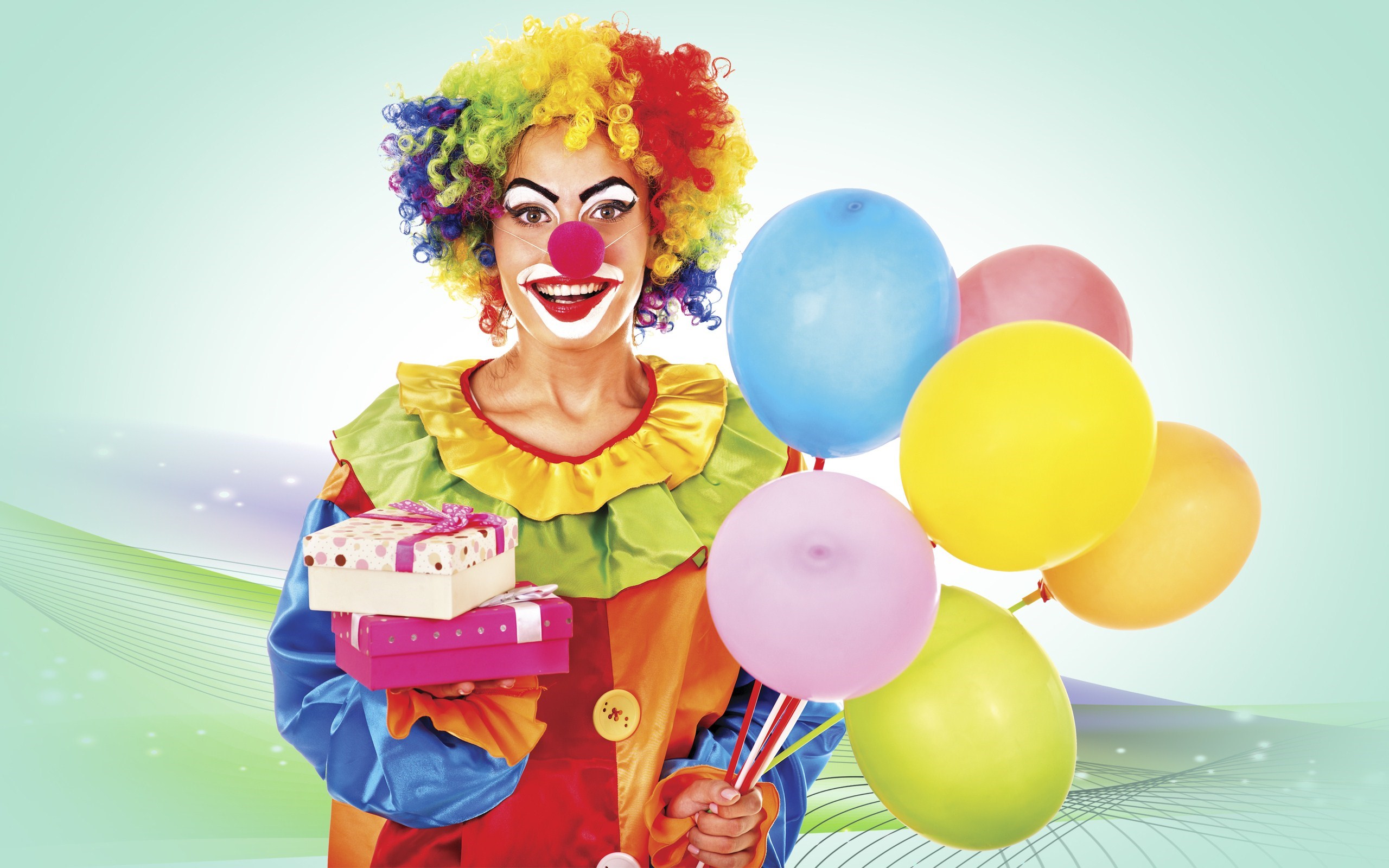 Funny Clown Balloons Gifts