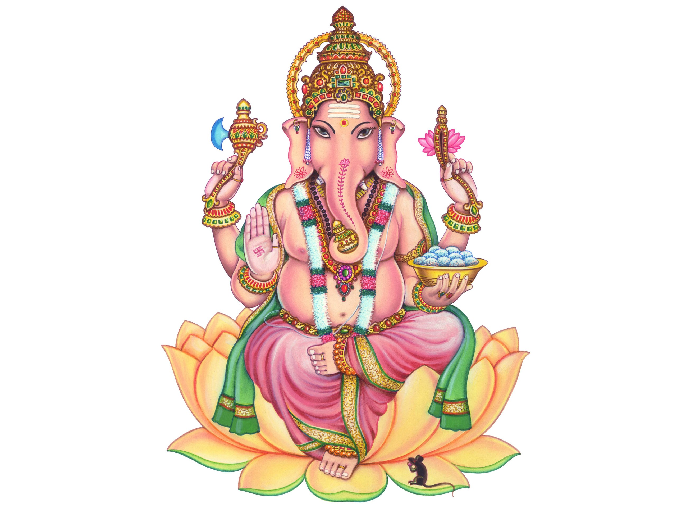 What does Different Postures of Lord Ganesha Idol Symbolize - OnlinePrasad.com blog