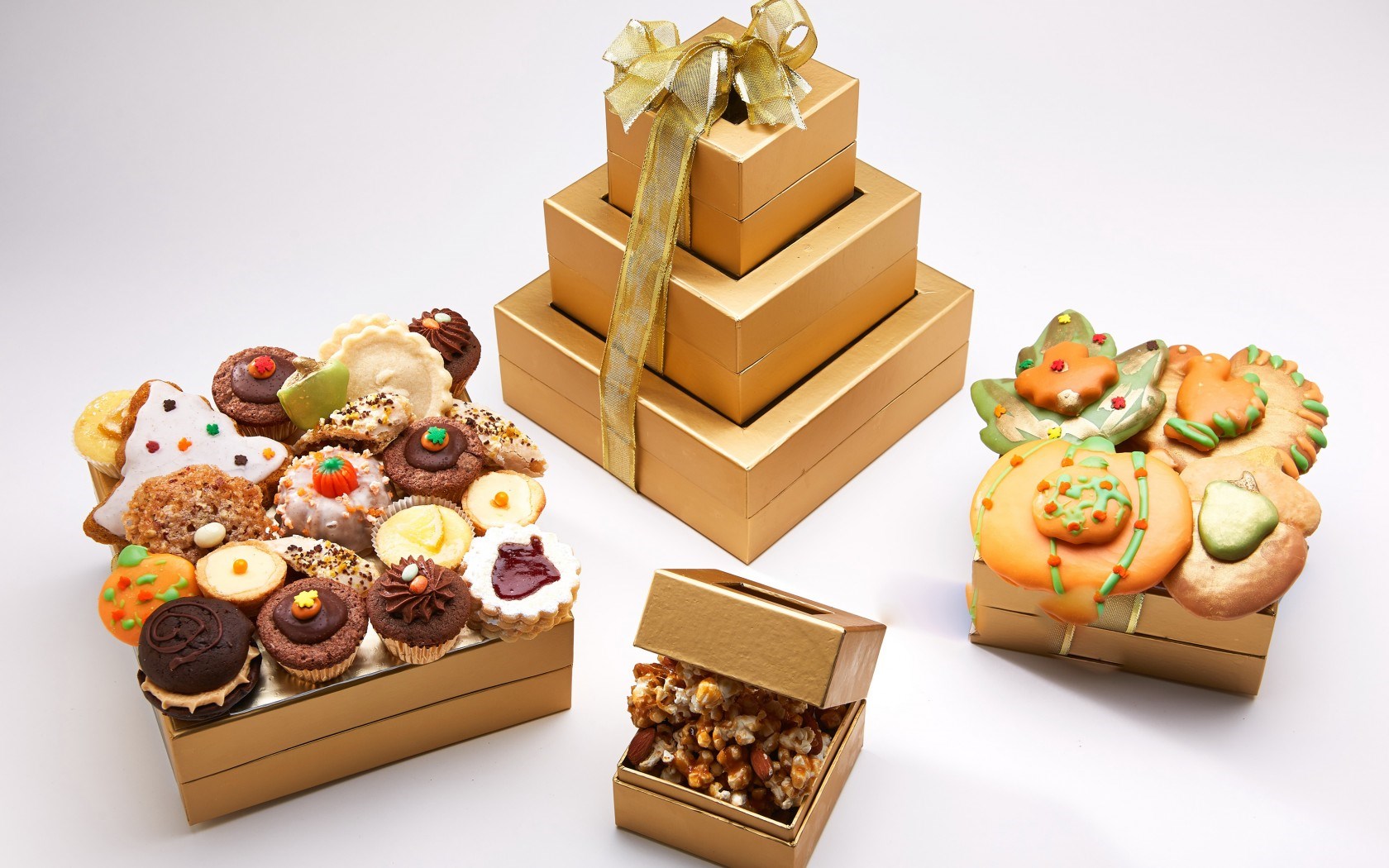 Gift Boxes Dessert Holiday