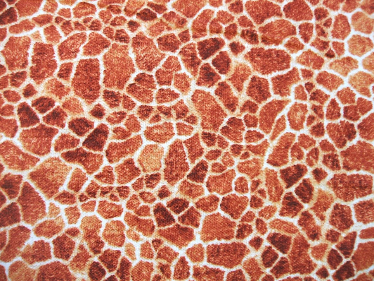 Wilmington Wildside Giraffe Skin Spots Safari Africa Cotton Fabric 1 Yard