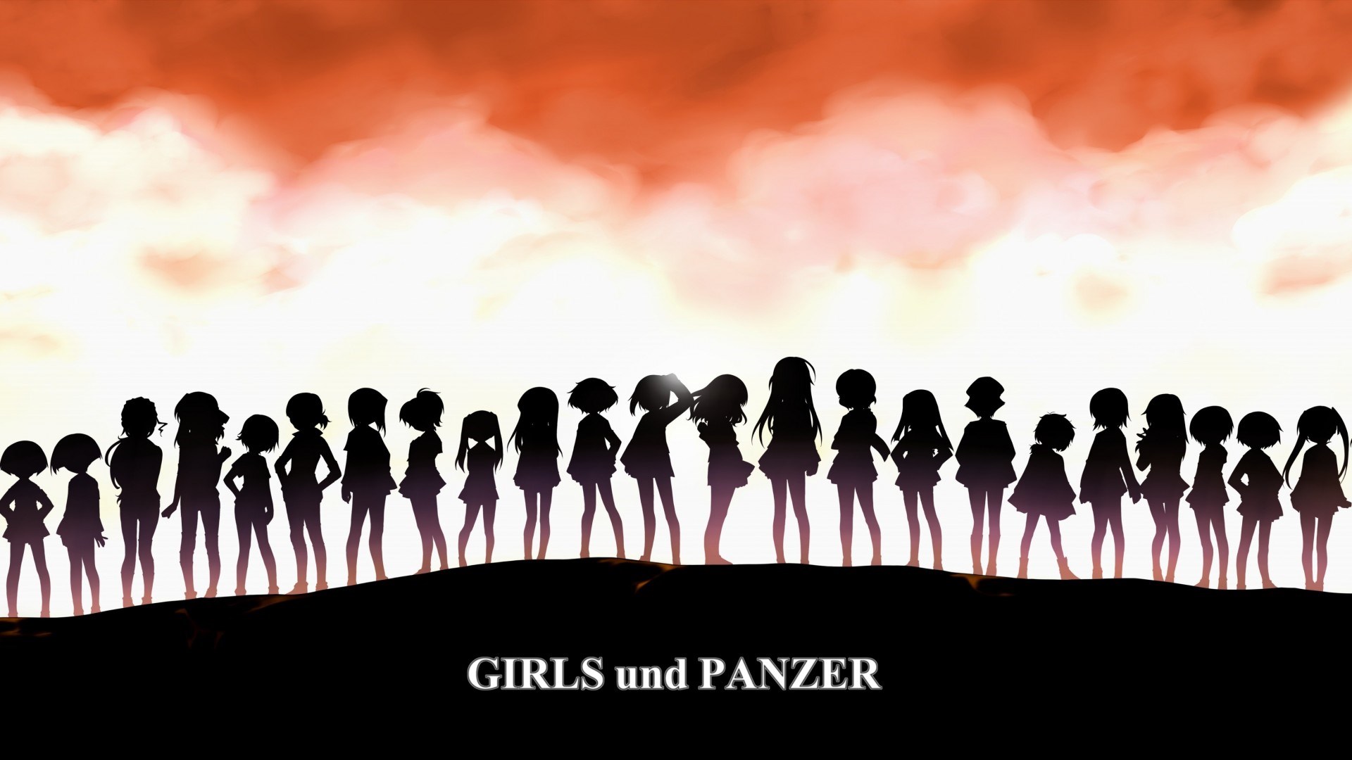 Girls und Panzer Anime Poster