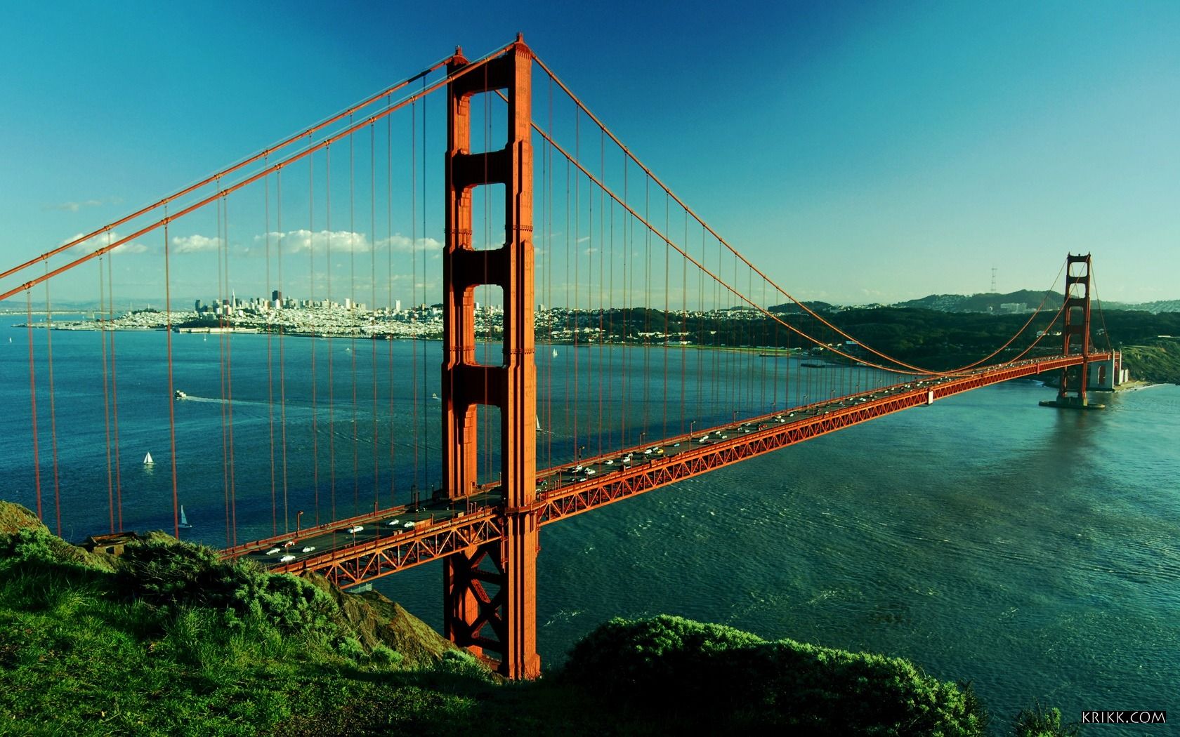 Fascinating Wallpaper Golden Gate Bridge 1680x1050px