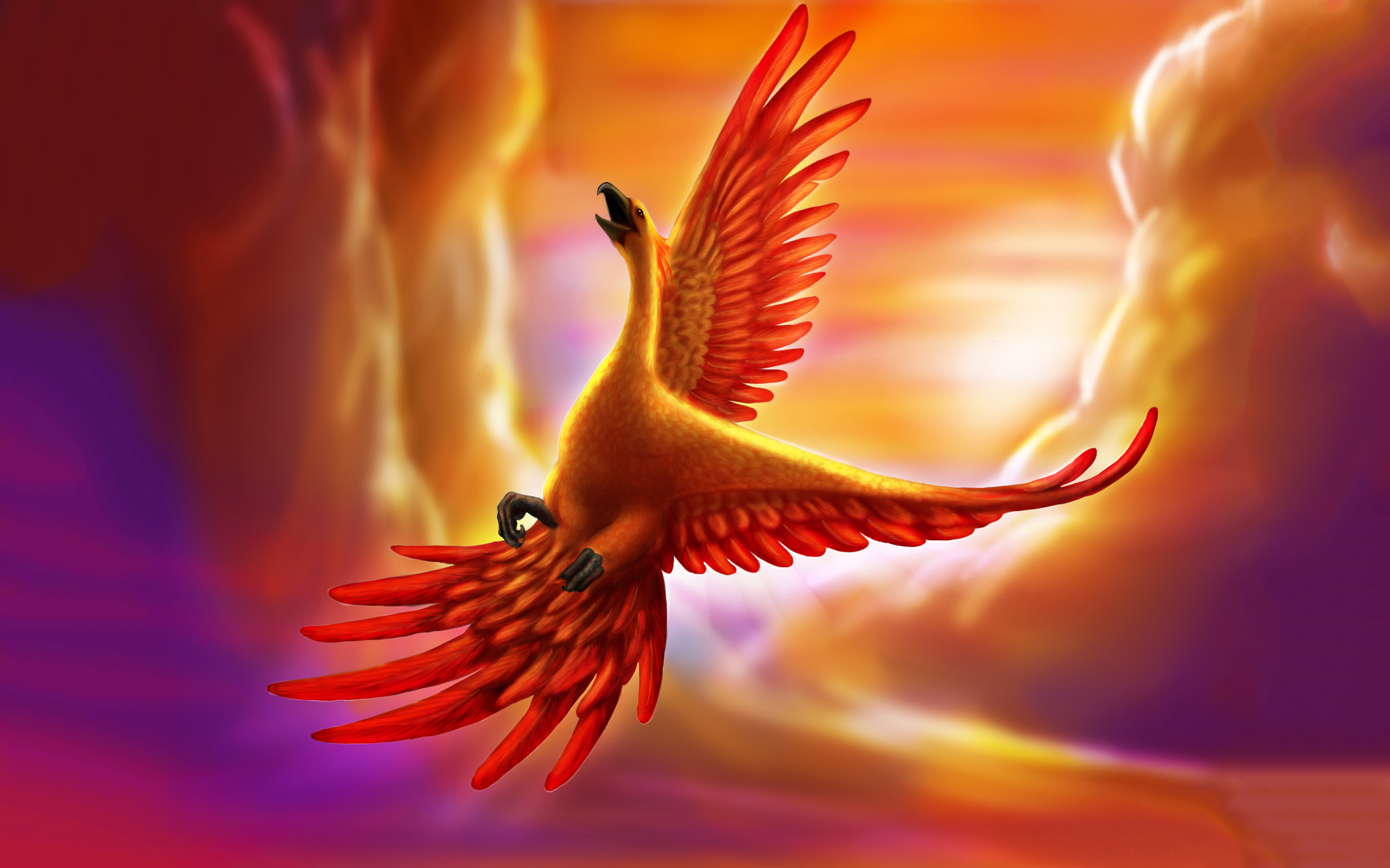 Golden phoenix