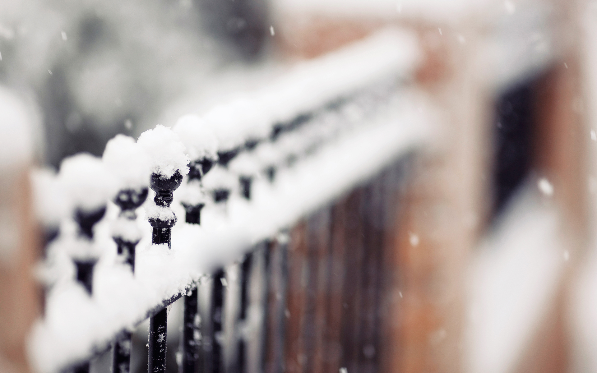 Snow Fence Wallpaper HD
