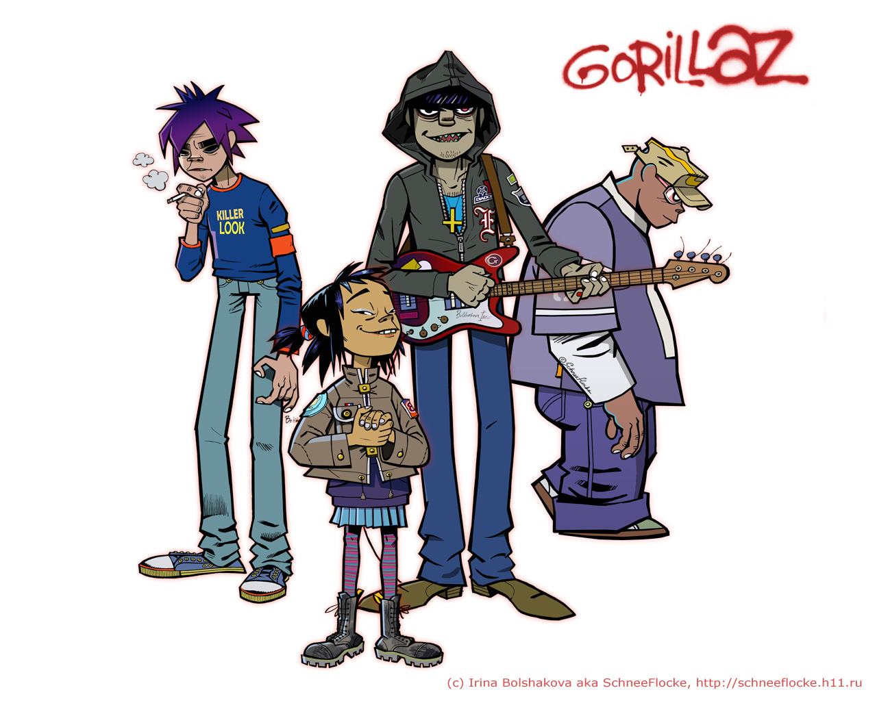 Best of the Gorillaz by Druidhaven