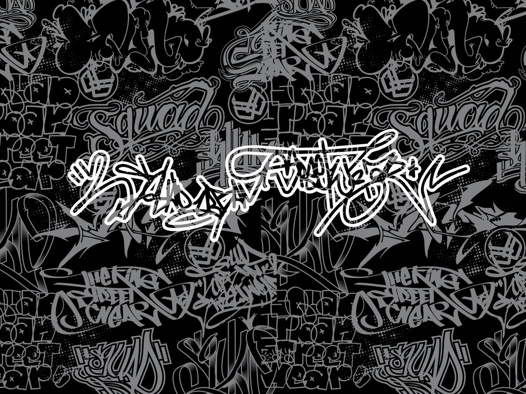 Black And White Graffiti Wallpapers (23)