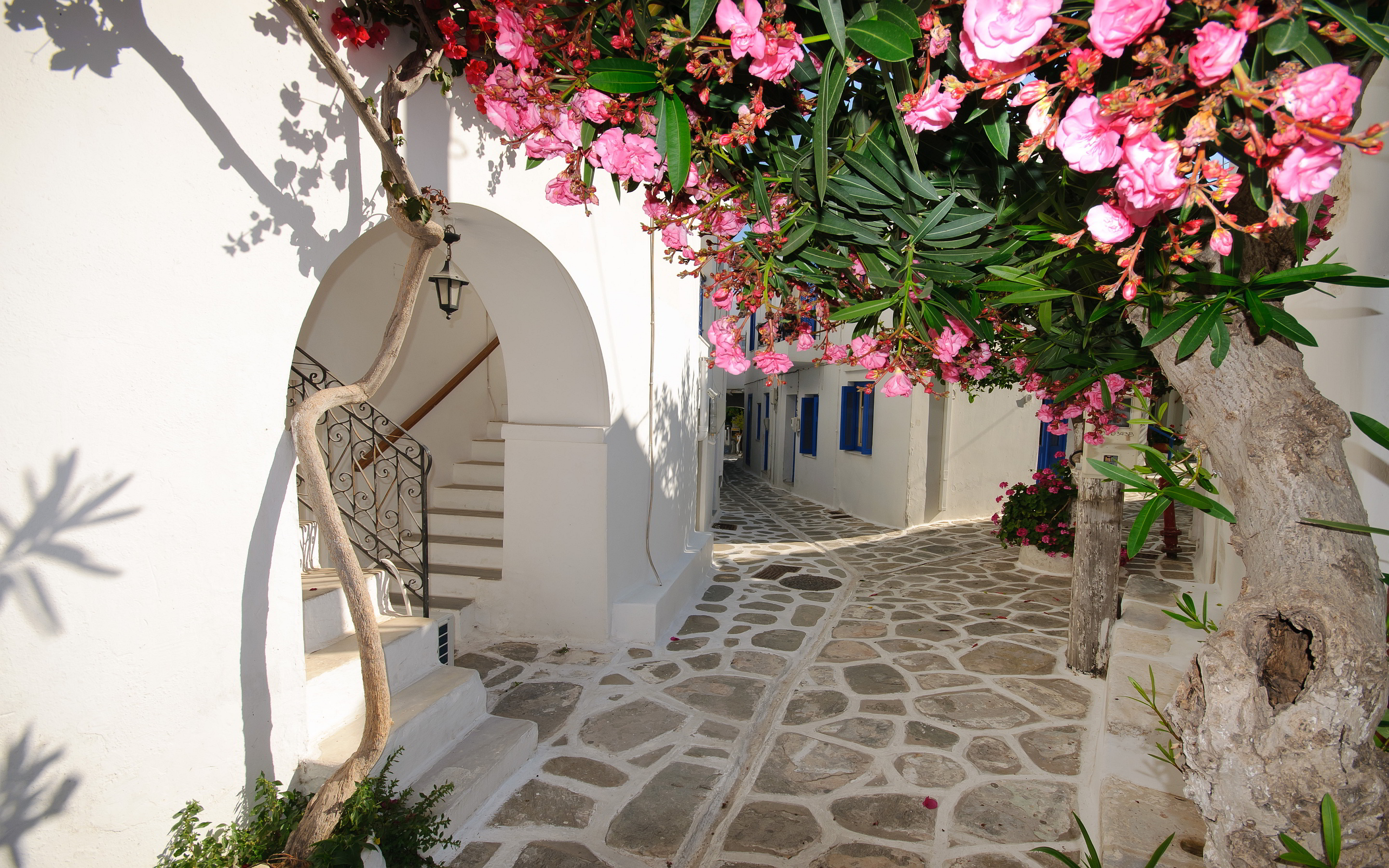 Greece village streets