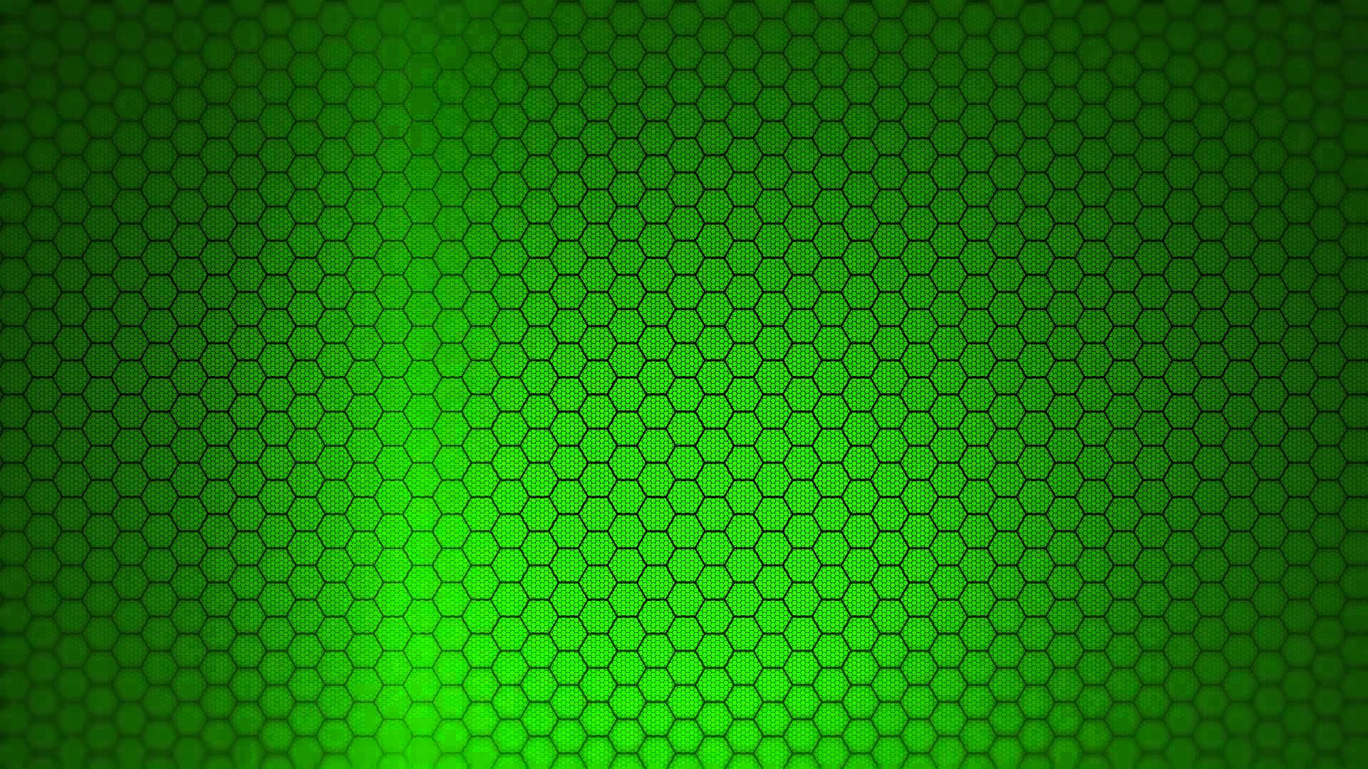 Hexagon Background - Green Screen Animation